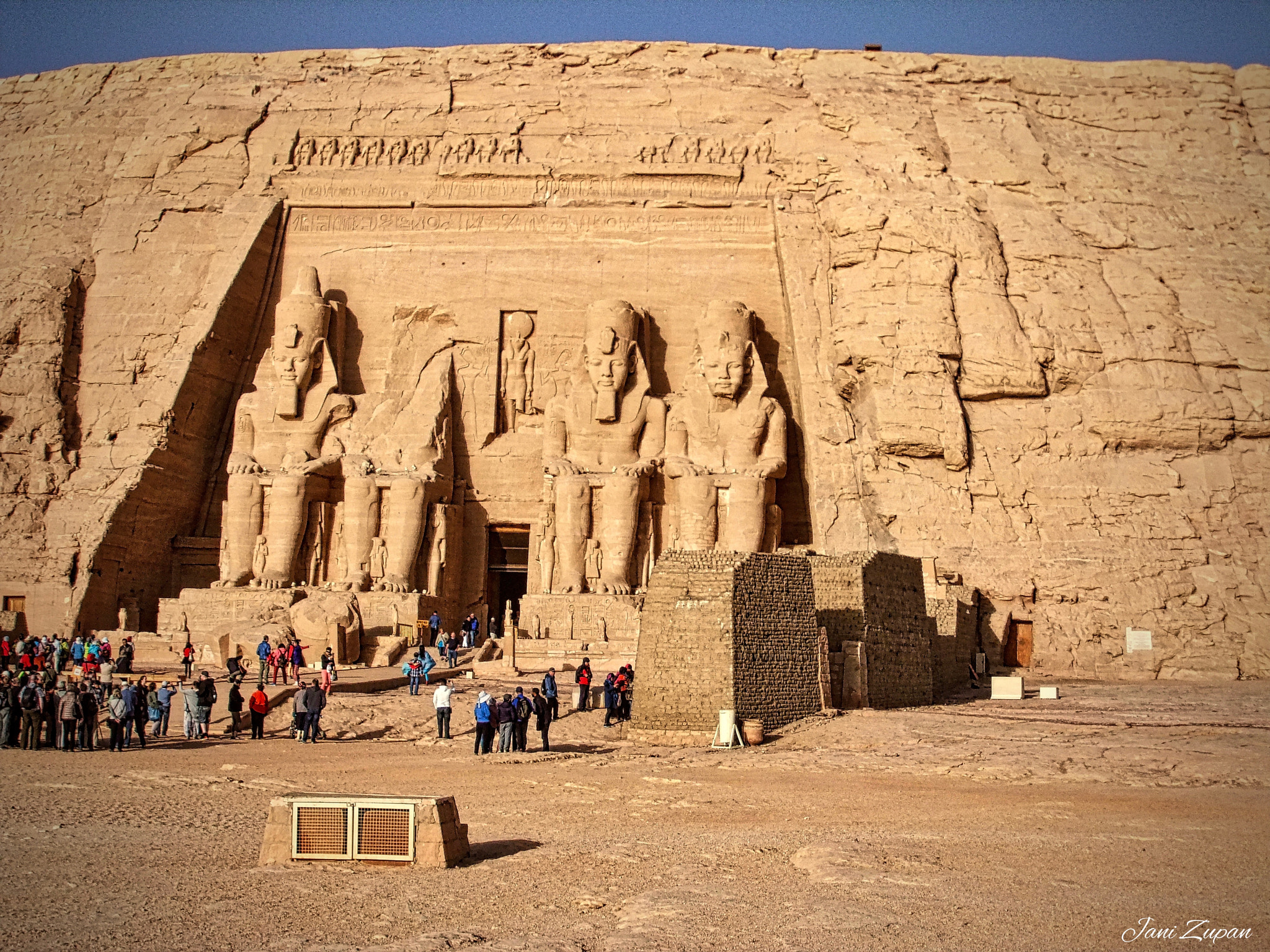 FujiFilm FinePix JZ300 (FinePix JZ305) sample photo. Abu simbel photography