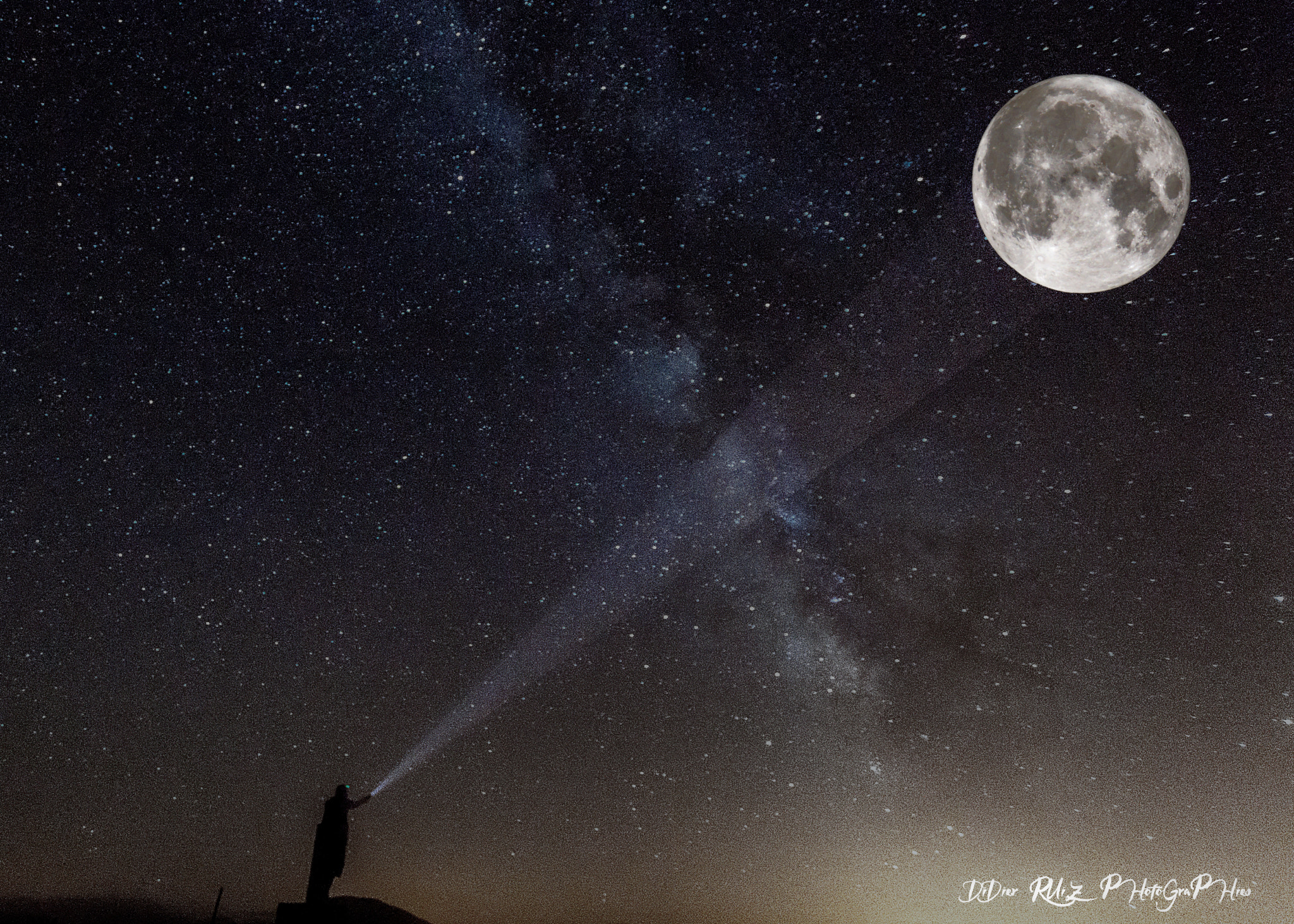 Sony SLT-A77 + Sigma 10-20mm F3.5 EX DC HSM sample photo. Moonlight shadow photography