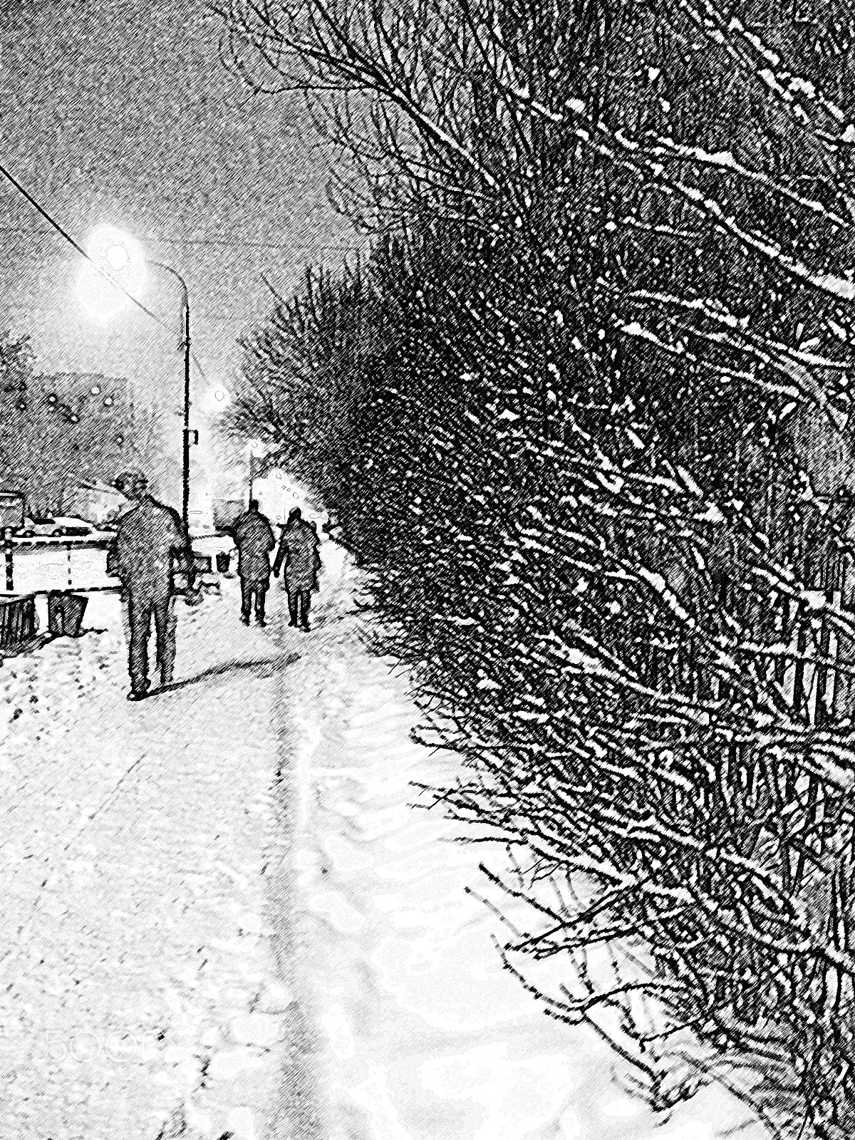 Nikon Coolpix S8000 sample photo. Blizzard photography