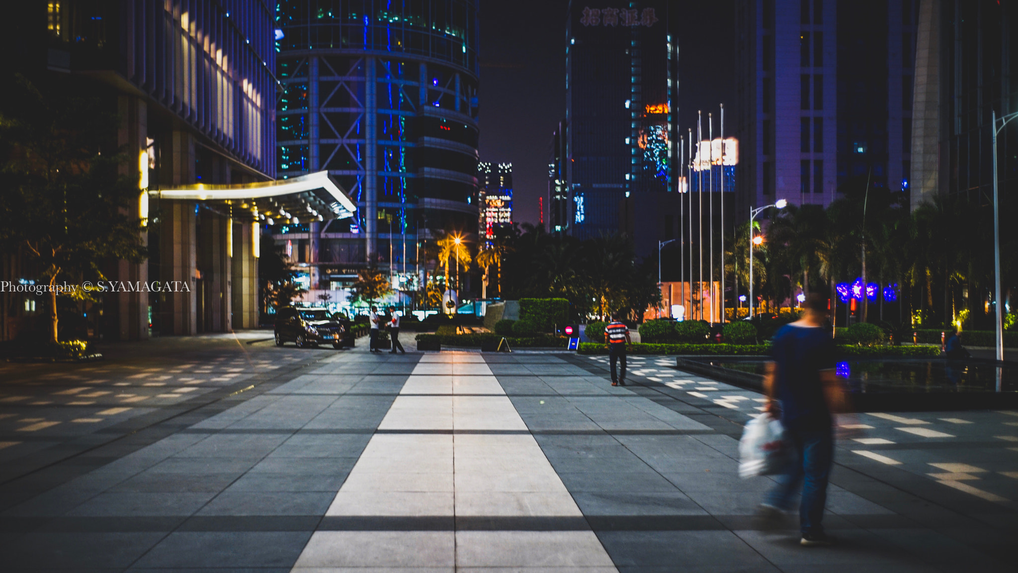 Sony a7 II + DT 40mm F2.8 SAM sample photo. Shen zhen night photography