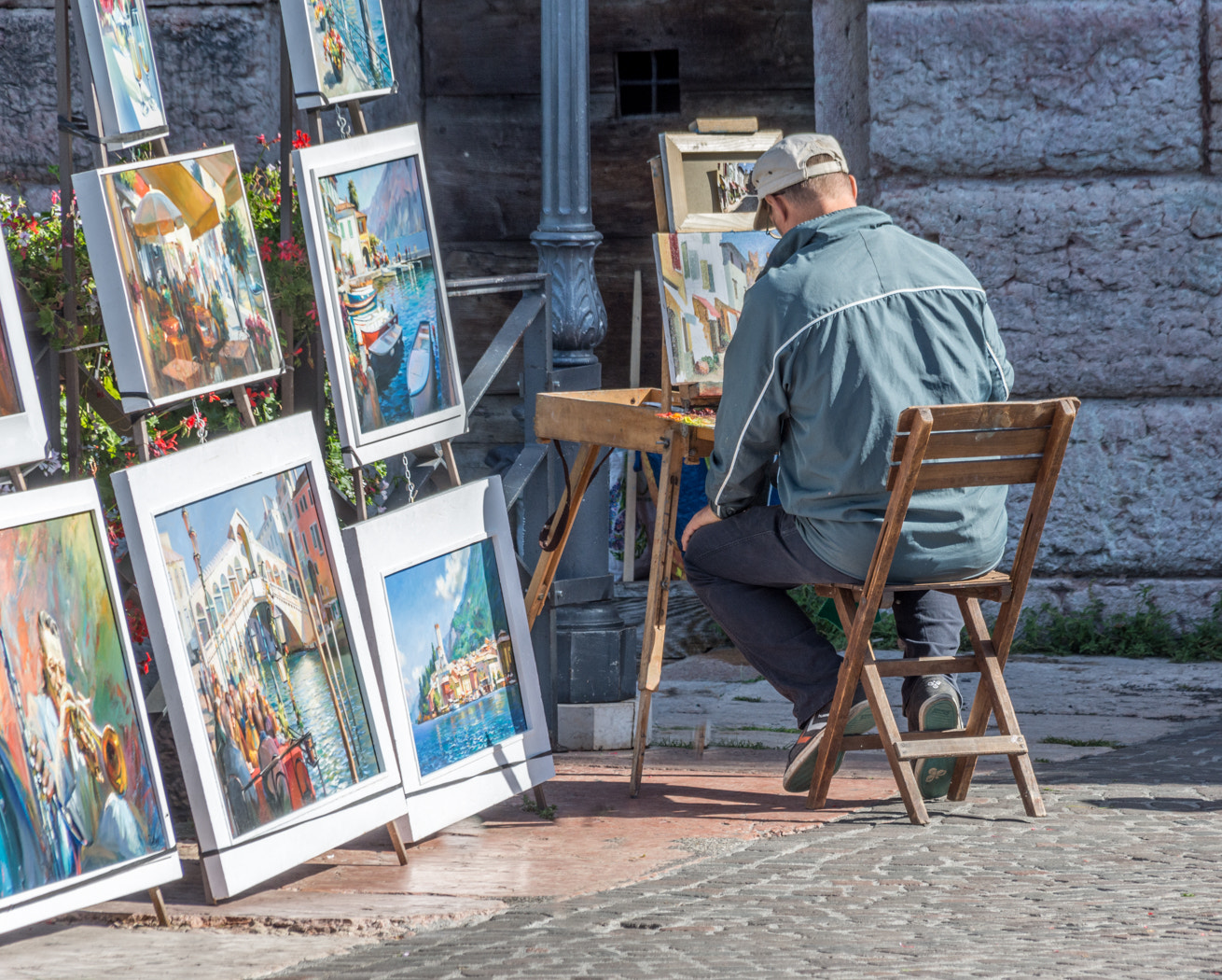 Sigma 18-200mm F3.5-6.3 DC OS HSM sample photo. Artist lake garda photography