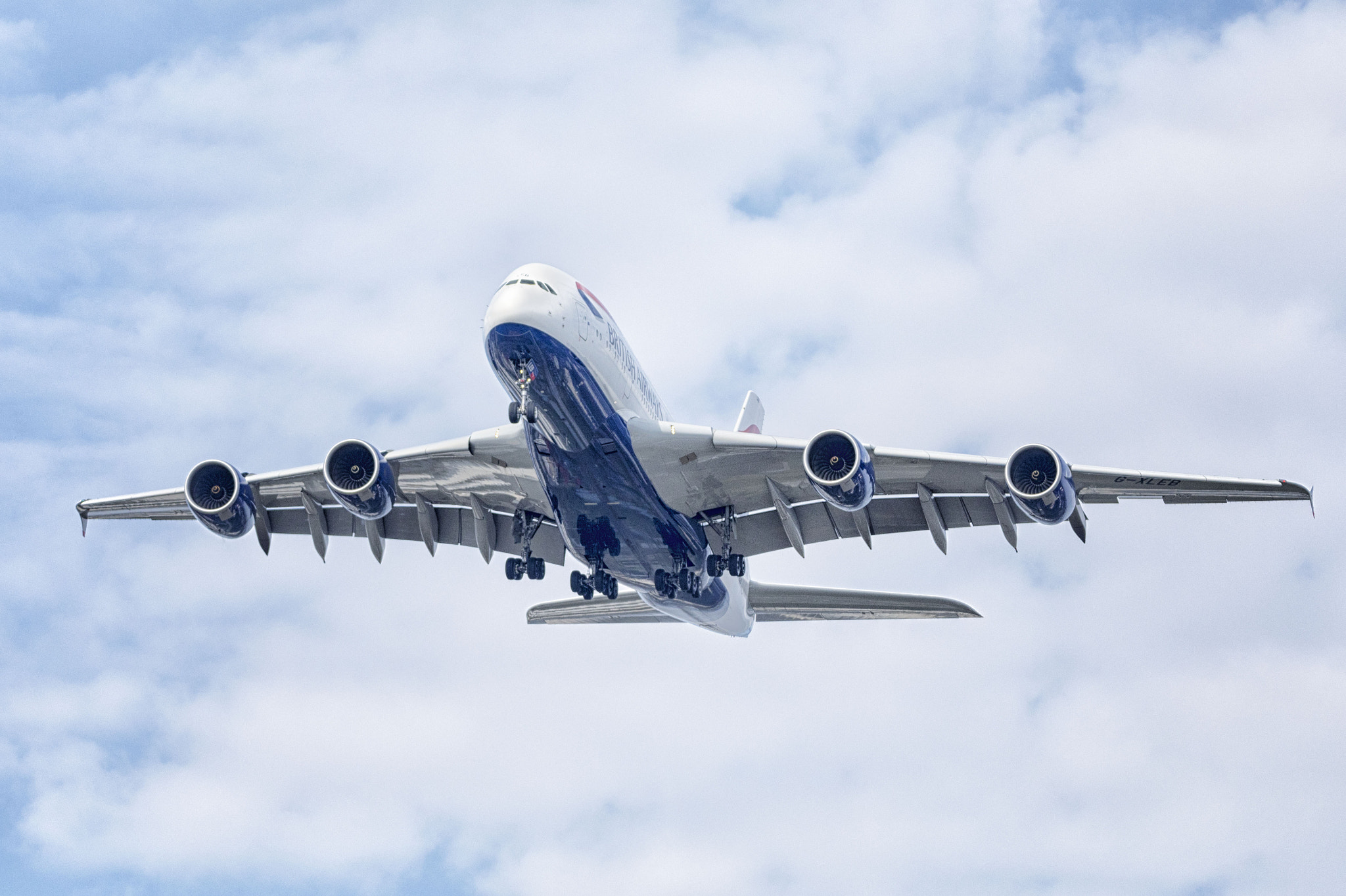 150-600mm F5-6.3 DG OS HSM | Contemporary 015 sample photo. Airbus a-380 short final photography