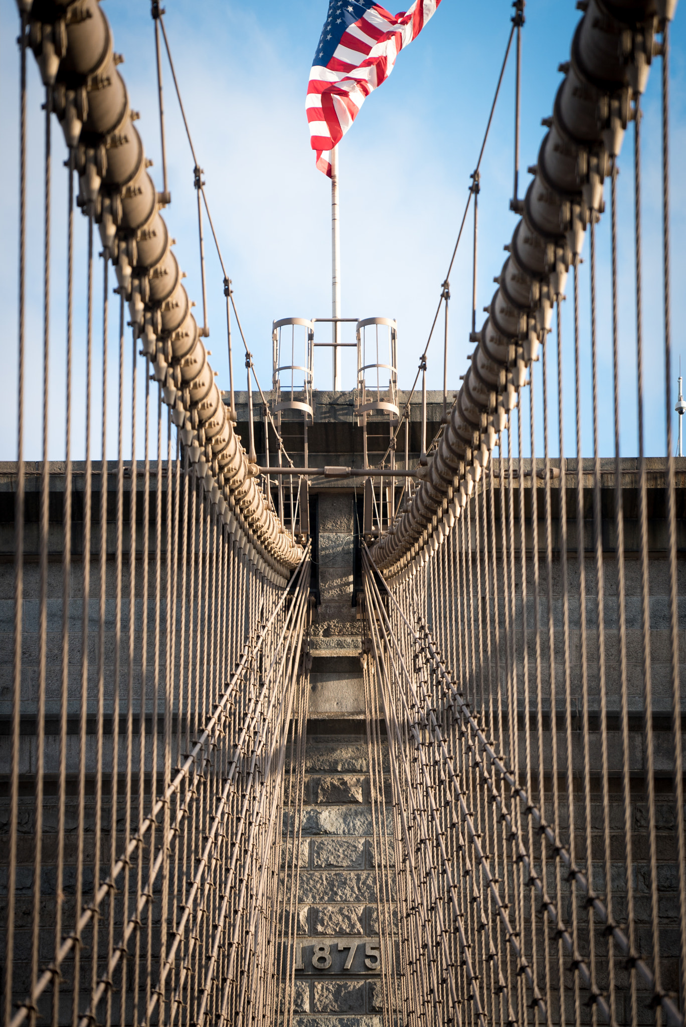 Sony a7S sample photo. The view from the brooklyn bridge photography