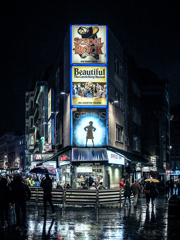 Pentax 645Z sample photo. Leicester square photography