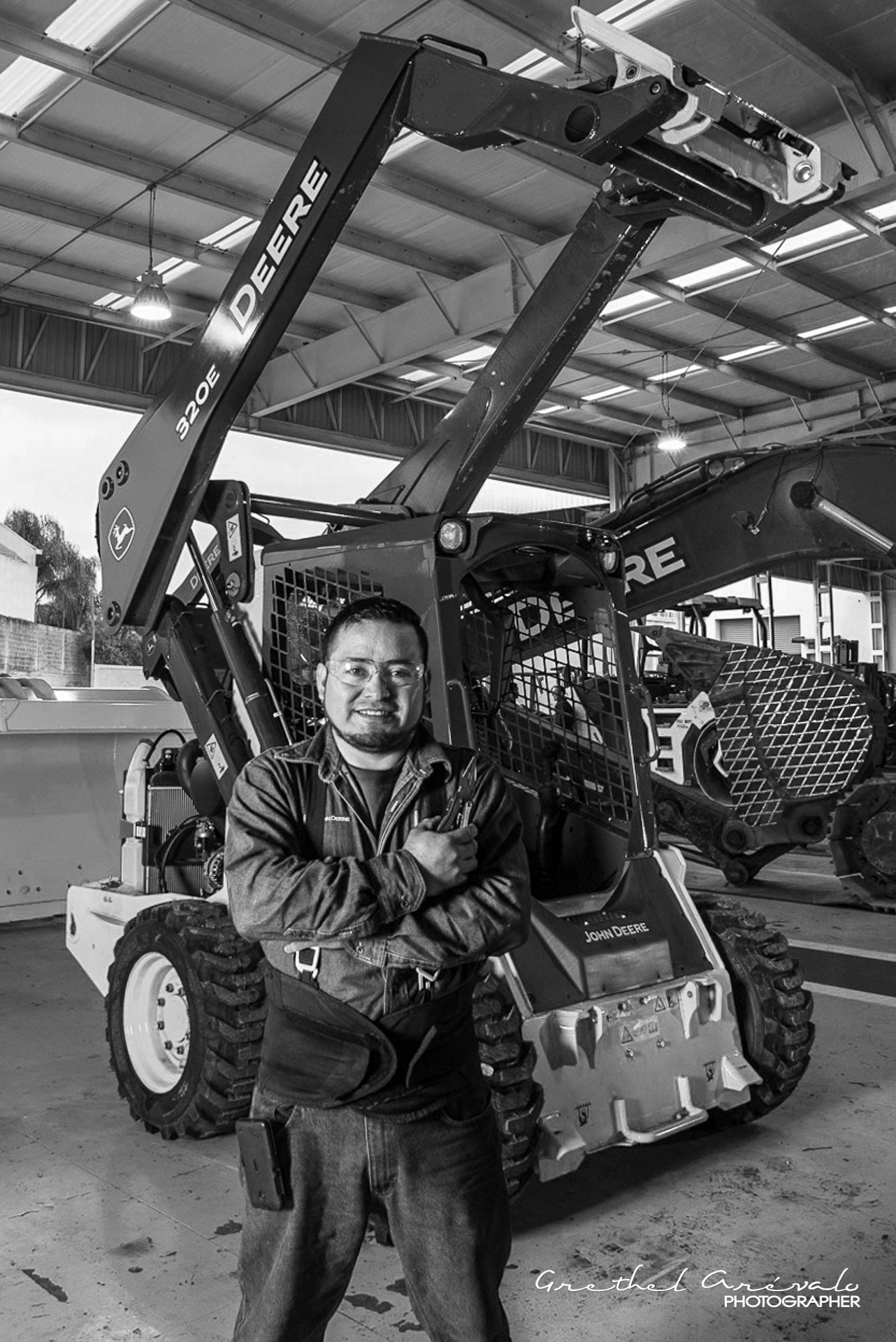 Nikon AF Nikkor 20mm F2.8D sample photo. John deere photography