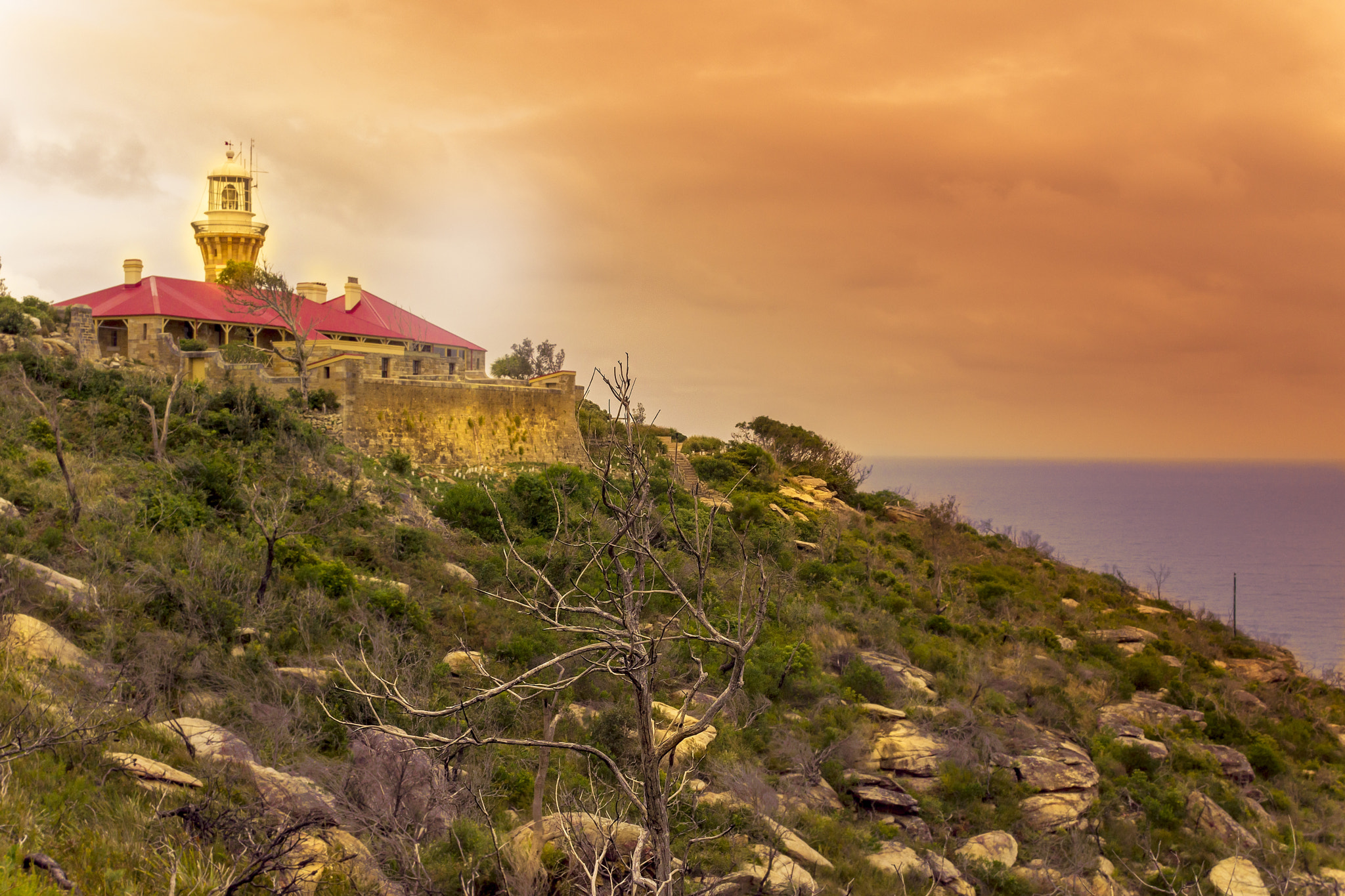 Nikon D7200 + Sigma 30mm F1.4 EX DC HSM sample photo. Barrenjoey lighthouse photography