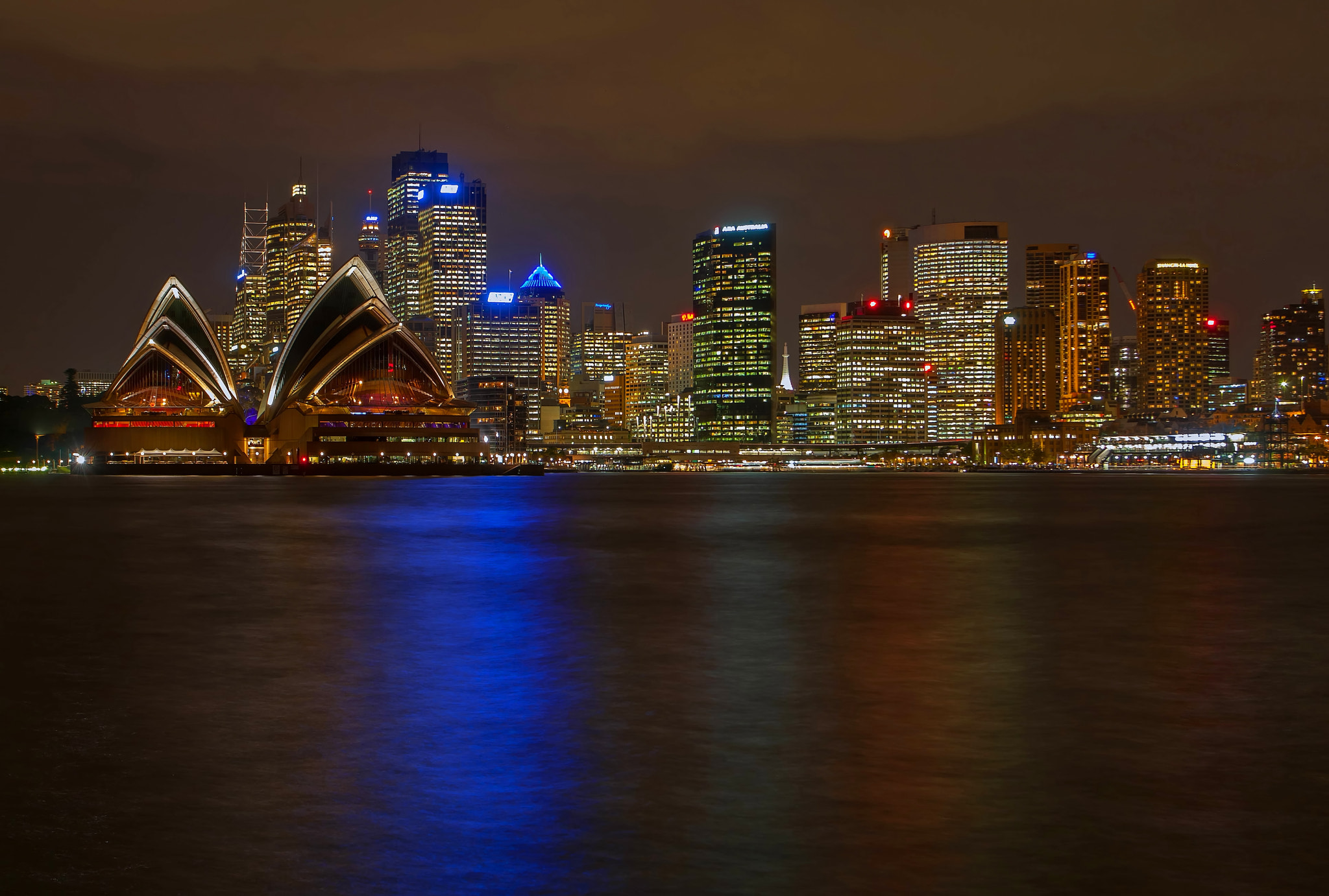 Canon EOS 40D sample photo. Sydney skyline, australia photography