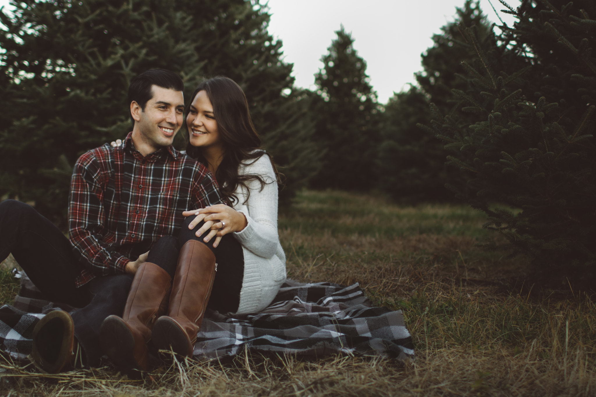 Canon EOS 80D + Canon EF 35mm F1.4L USM sample photo. Mark & em engagement photography