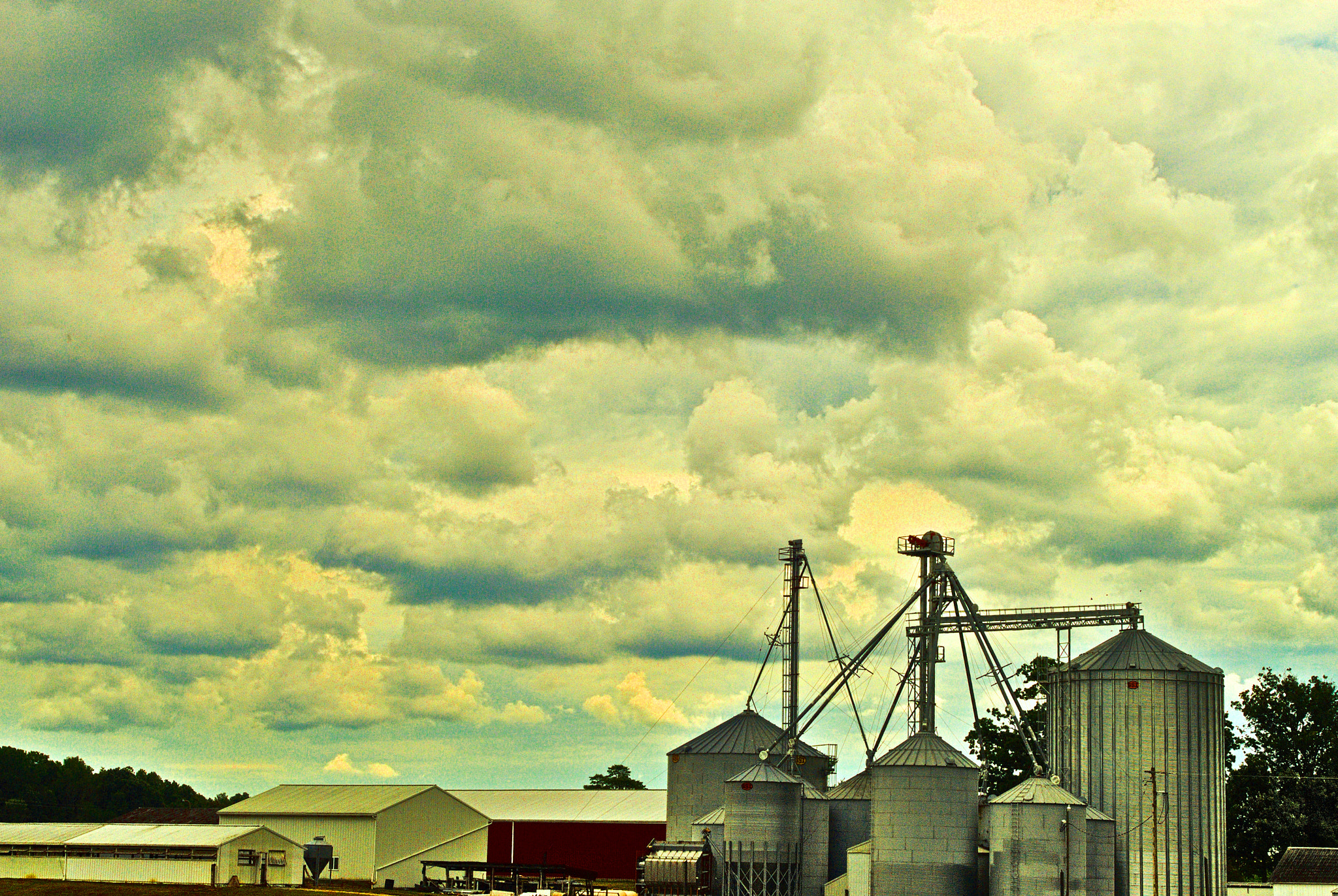 Nikon D200 sample photo. Fields, farms, farmland and sky photography