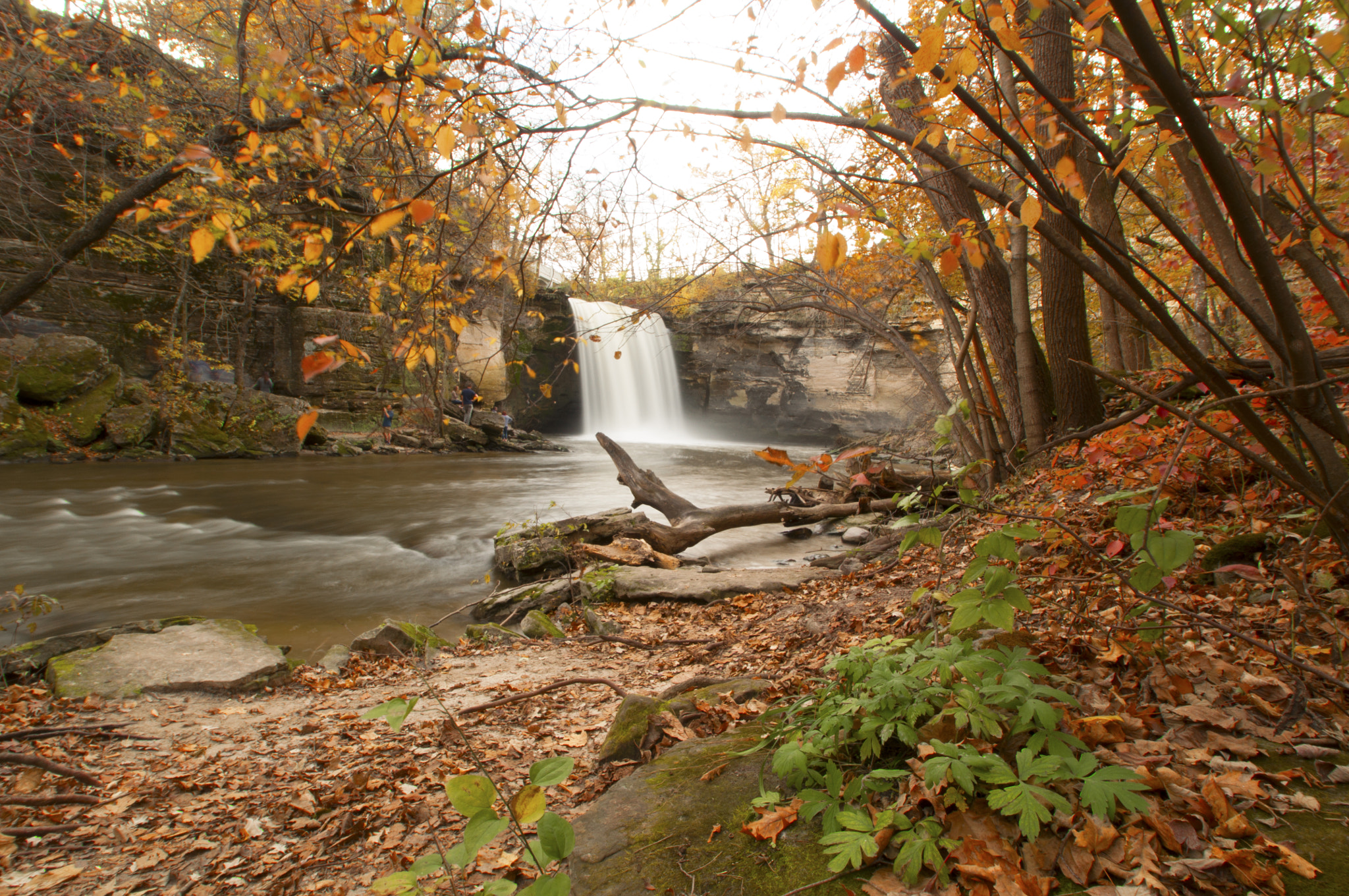 Nikon D5000 sample photo. Minneopa falls photography