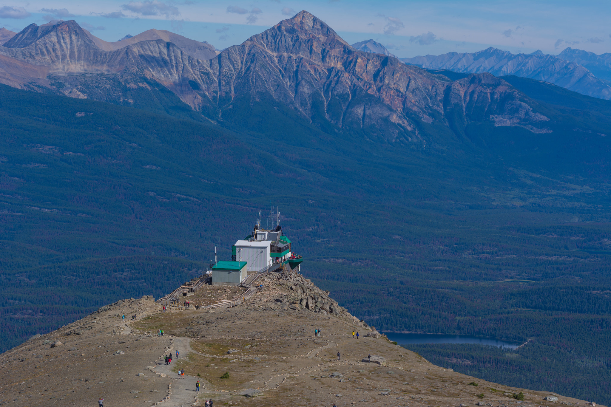 Nikon D7100 + AF Nikkor 50mm f/1.8 sample photo. Whistlers sky tram station photography