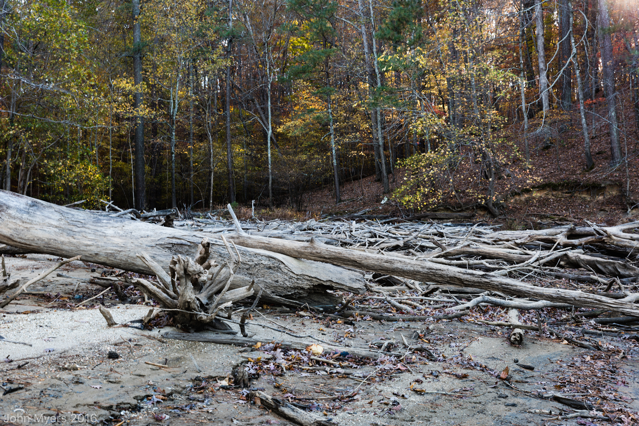 Low water levels at Lake Allatoona - 2