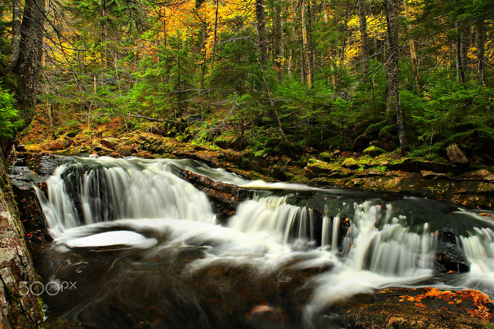 Canon EF 22-55mm f/4-5.6 USM sample photo. North river cascade iii photography