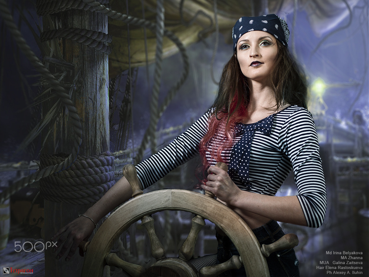 Hasselblad H3D + HC 80 sample photo. On the pirate boat photography