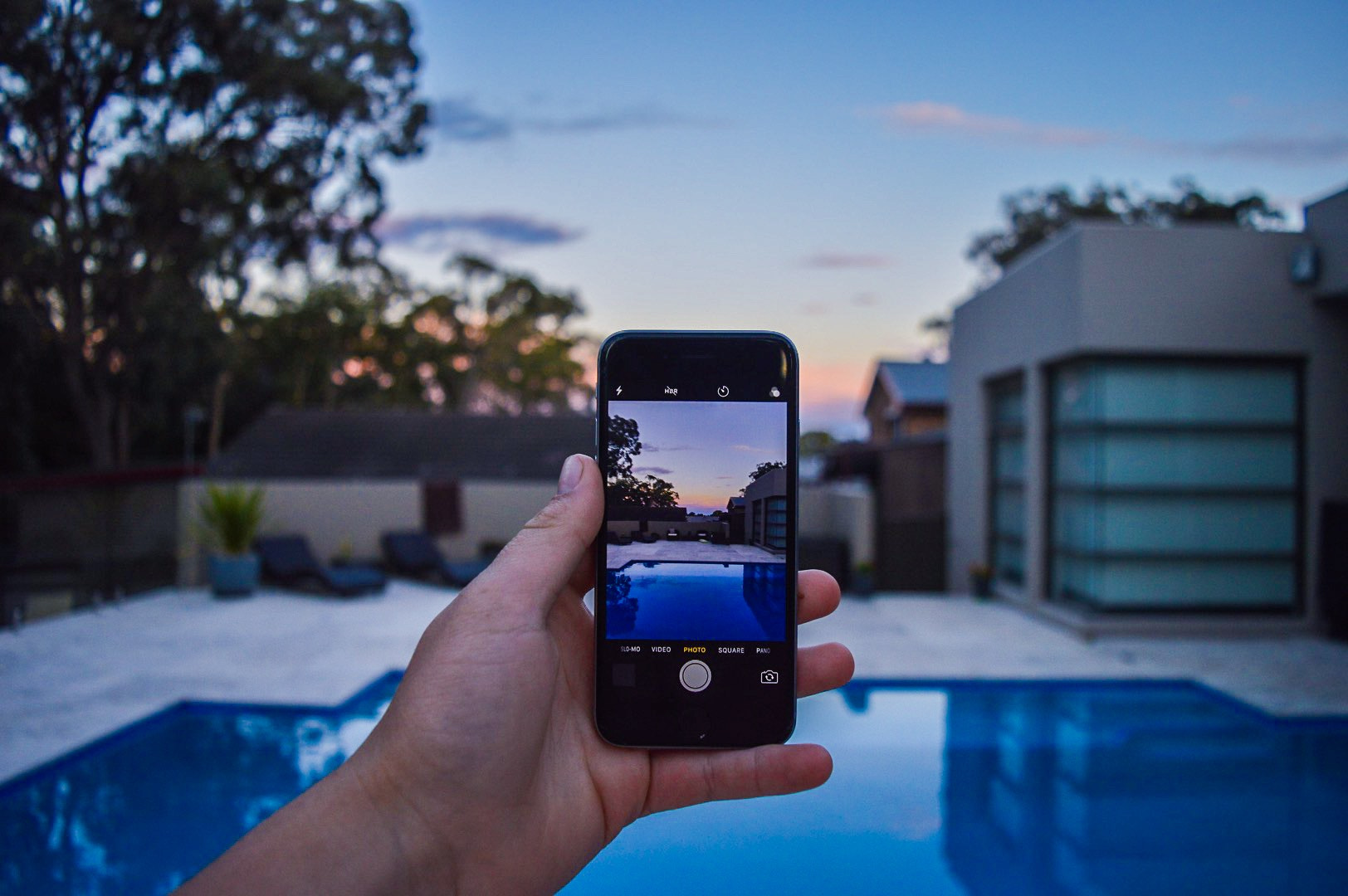 Nikon D3200 sample photo. Pool photography