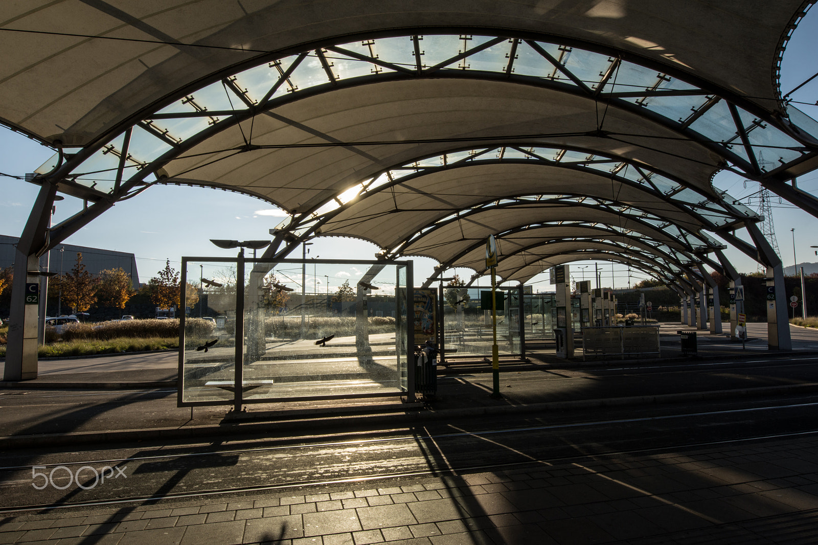 Nikon AF-S Nikkor 14-24mm F2.8G ED sample photo. Busbahnhof puntigam photography
