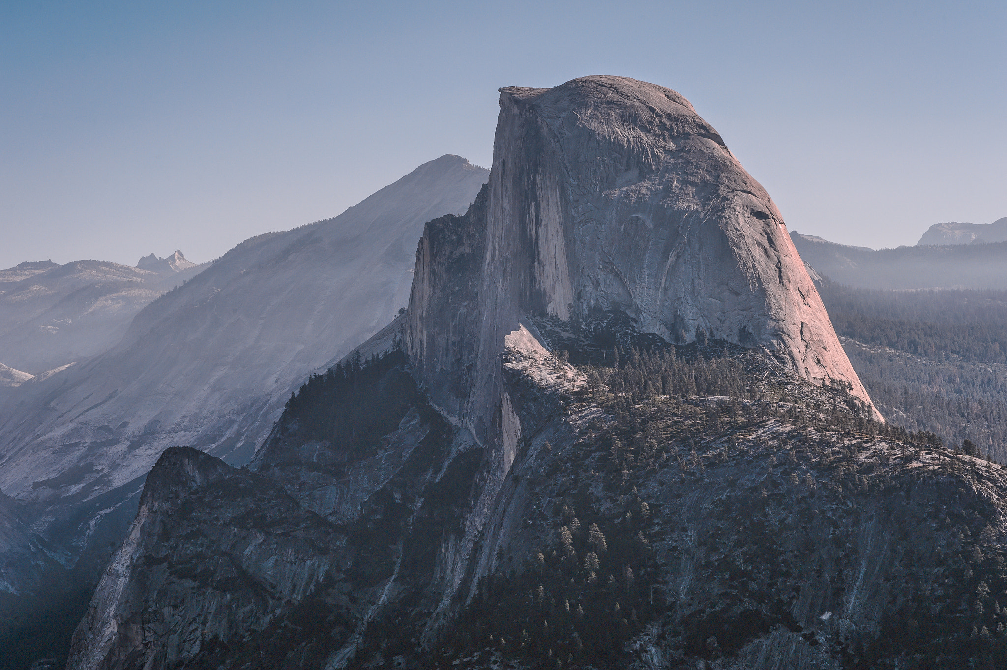 Nikon Df + Nikon AF-S Nikkor 85mm F1.8G sample photo. Half dome photography