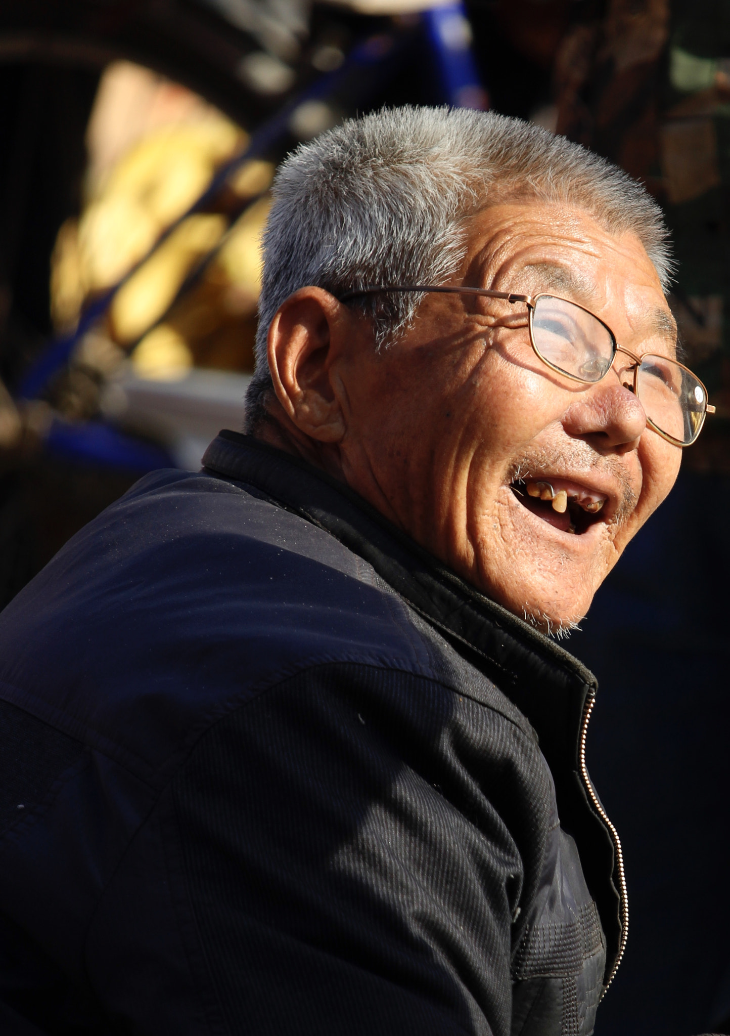 Canon EF-S 55-250mm F4-5.6 IS STM sample photo. Glowing smile of happiness photography
