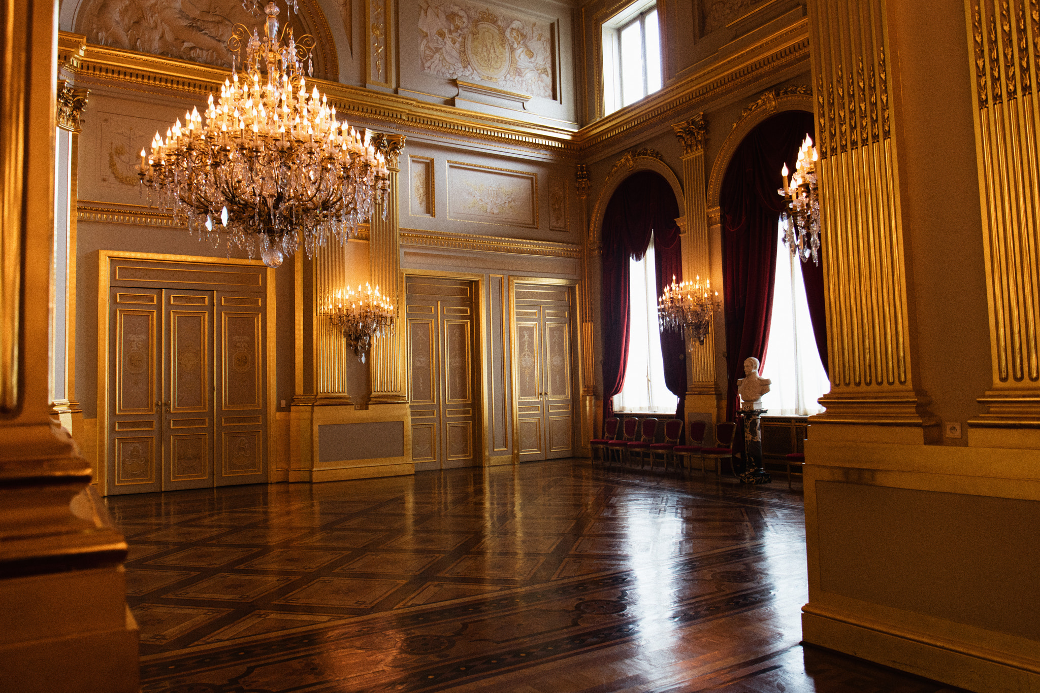 Canon EF 24-70mm F4L IS USM sample photo. Royal palace of brussels photography