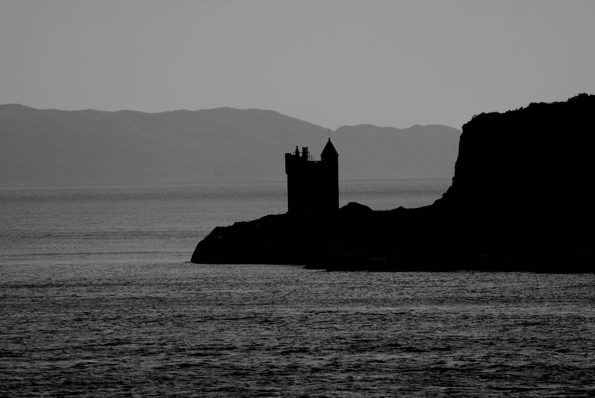 Nikon D80 sample photo. Castle at the sea photography