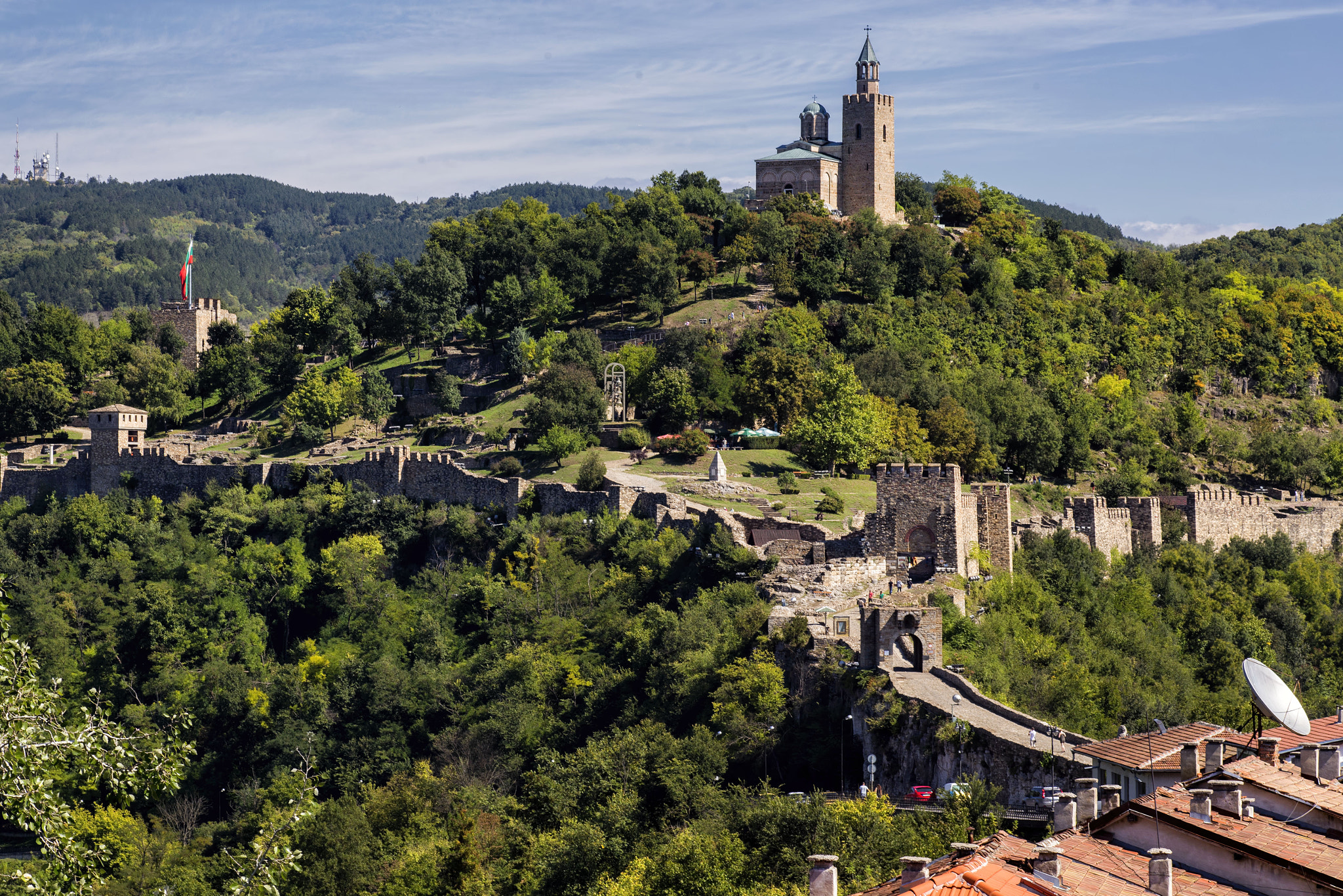 Canon EOS 6D sample photo. Tsarevets fortress castle in bulgaria photography