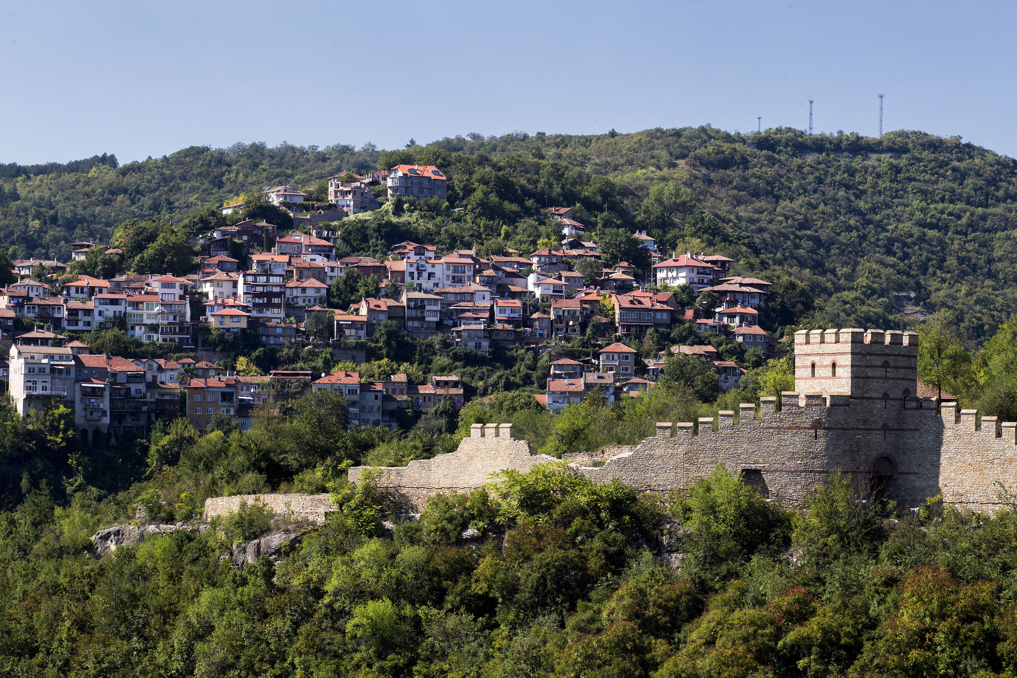 Canon EOS 6D sample photo. Tsarevets fortress castle in bulgaria photography