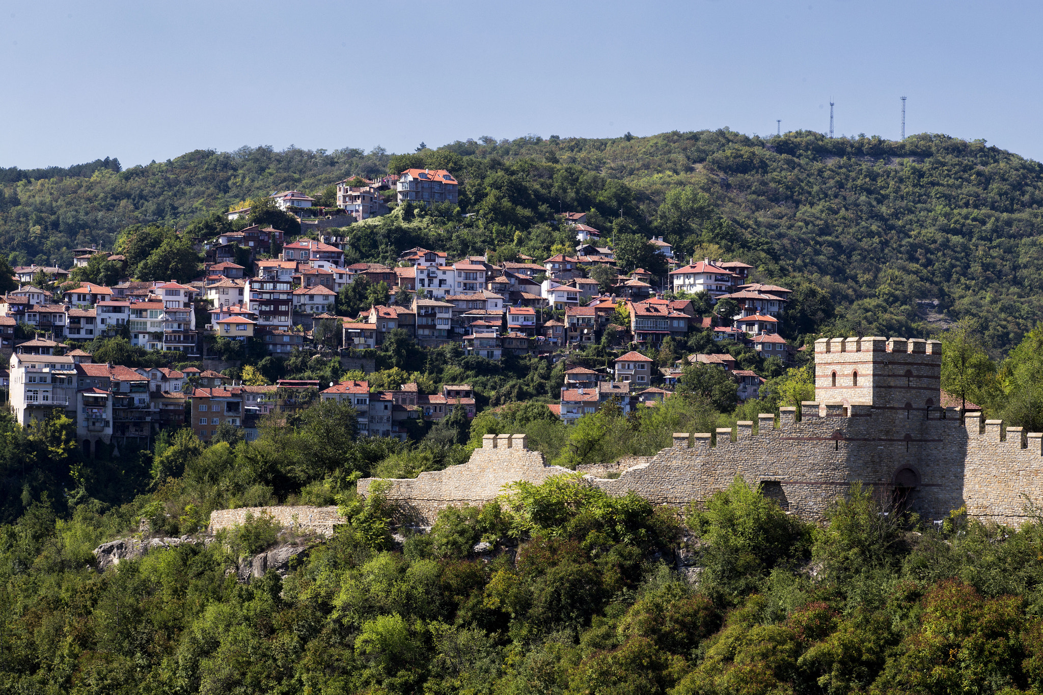 Canon EF 100mm F2.8 Macro USM sample photo. Tsarevets fortress castle in bulgaria photography