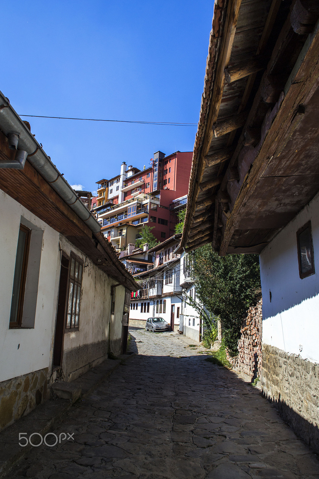 Canon EOS 6D + Canon EF 24mm F2.8 sample photo. Daytime skyline of houses and buildings in veliko photography
