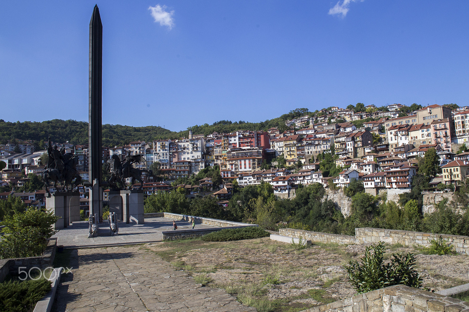 Canon EOS 6D + Canon EF 24mm F2.8 sample photo. Daytime skyline of houses and buildings in veliko photography