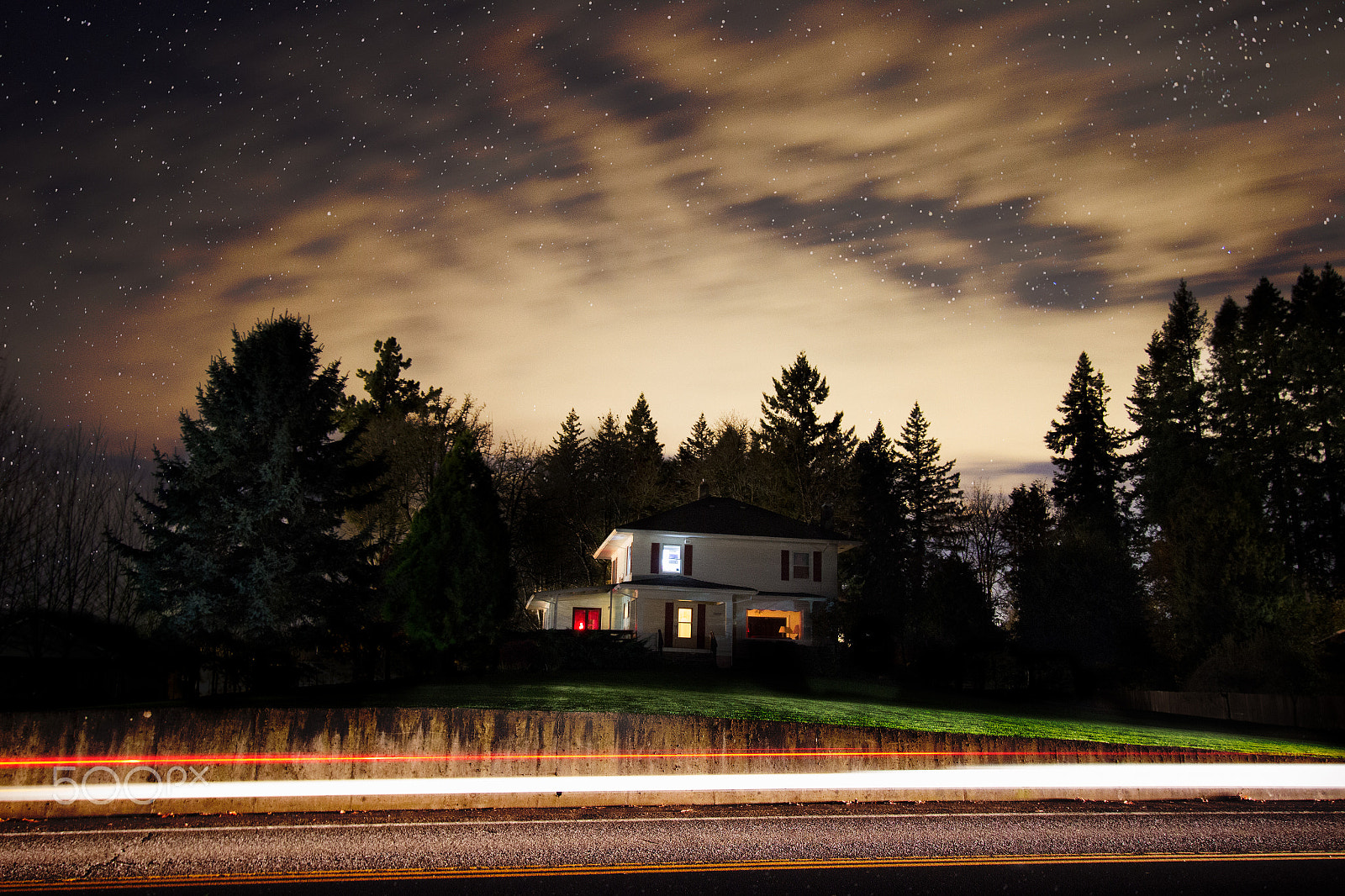 Canon EF-S 10-22mm F3.5-4.5 USM sample photo. Spooky house at jonsrud photography