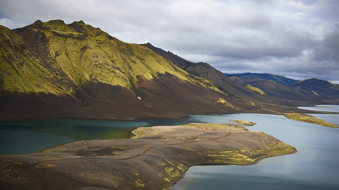 Nikon D810 sample photo. Iceland highland lake photography