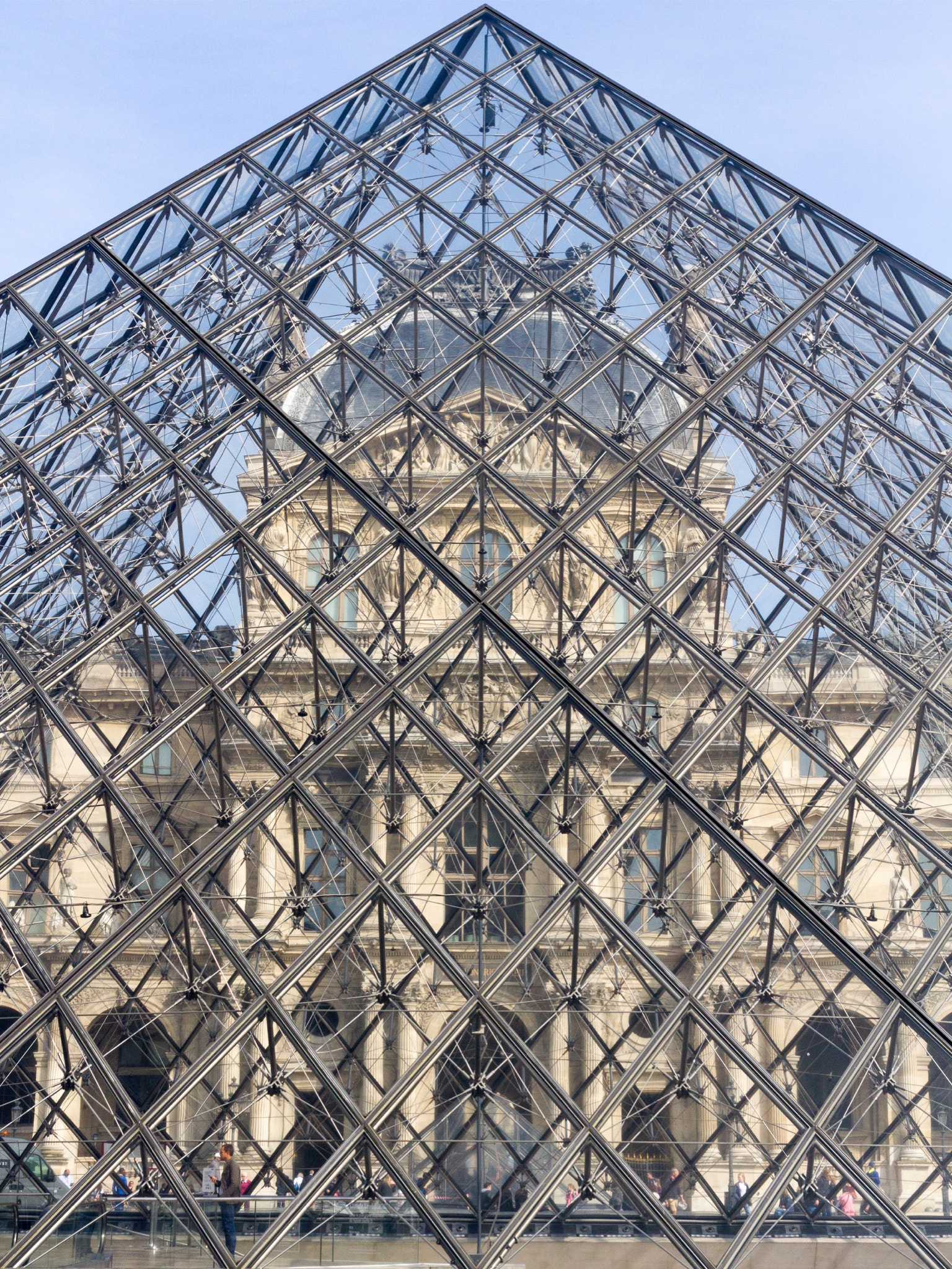 Canon EOS 7D + Sigma 35mm F1.4 DG HSM Art sample photo. Louvre, paris, pyramid photography