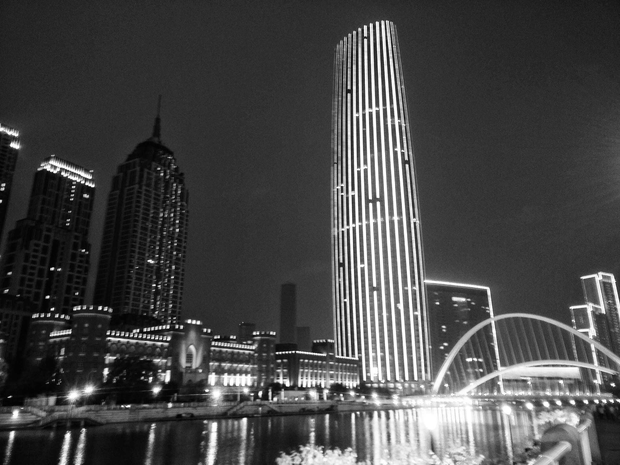 OPPO Find7 sample photo. 天津夜 photography