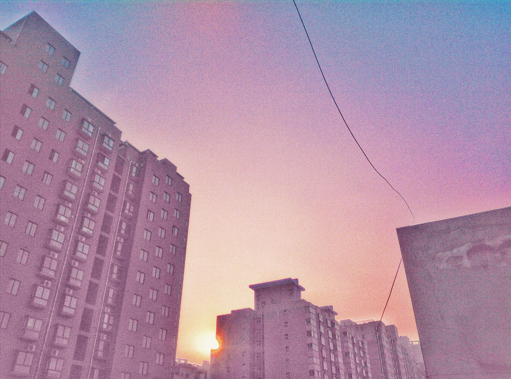 HUAWEI Che1-CL20 sample photo. 夕阳。 photography