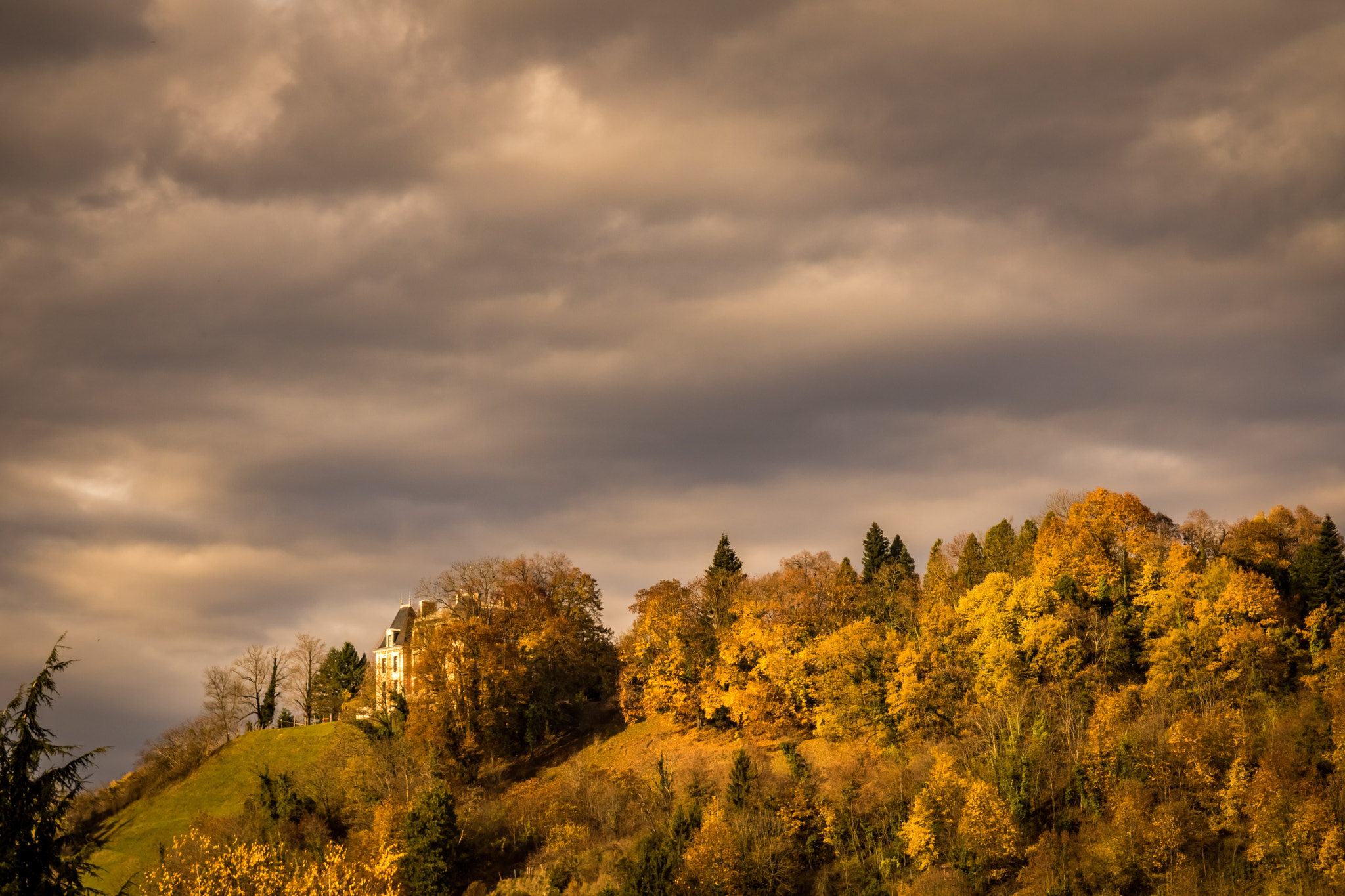 Canon EF 24-85mm F3.5-4.5 USM sample photo. Morning in vinay (france) photography