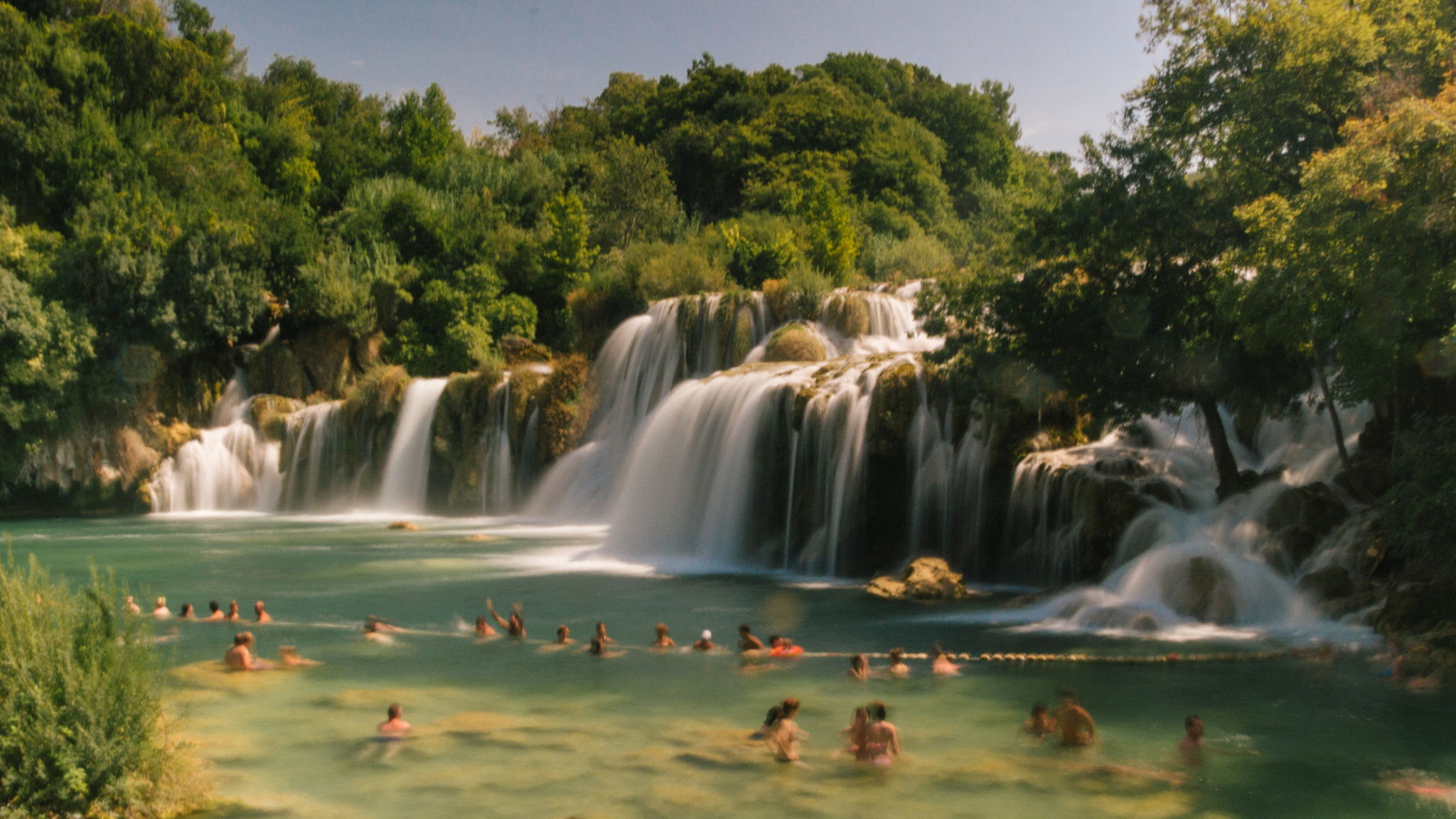 Canon EOS 100D (EOS Rebel SL1 / EOS Kiss X7) sample photo. Krka waterfalls 2015 photography