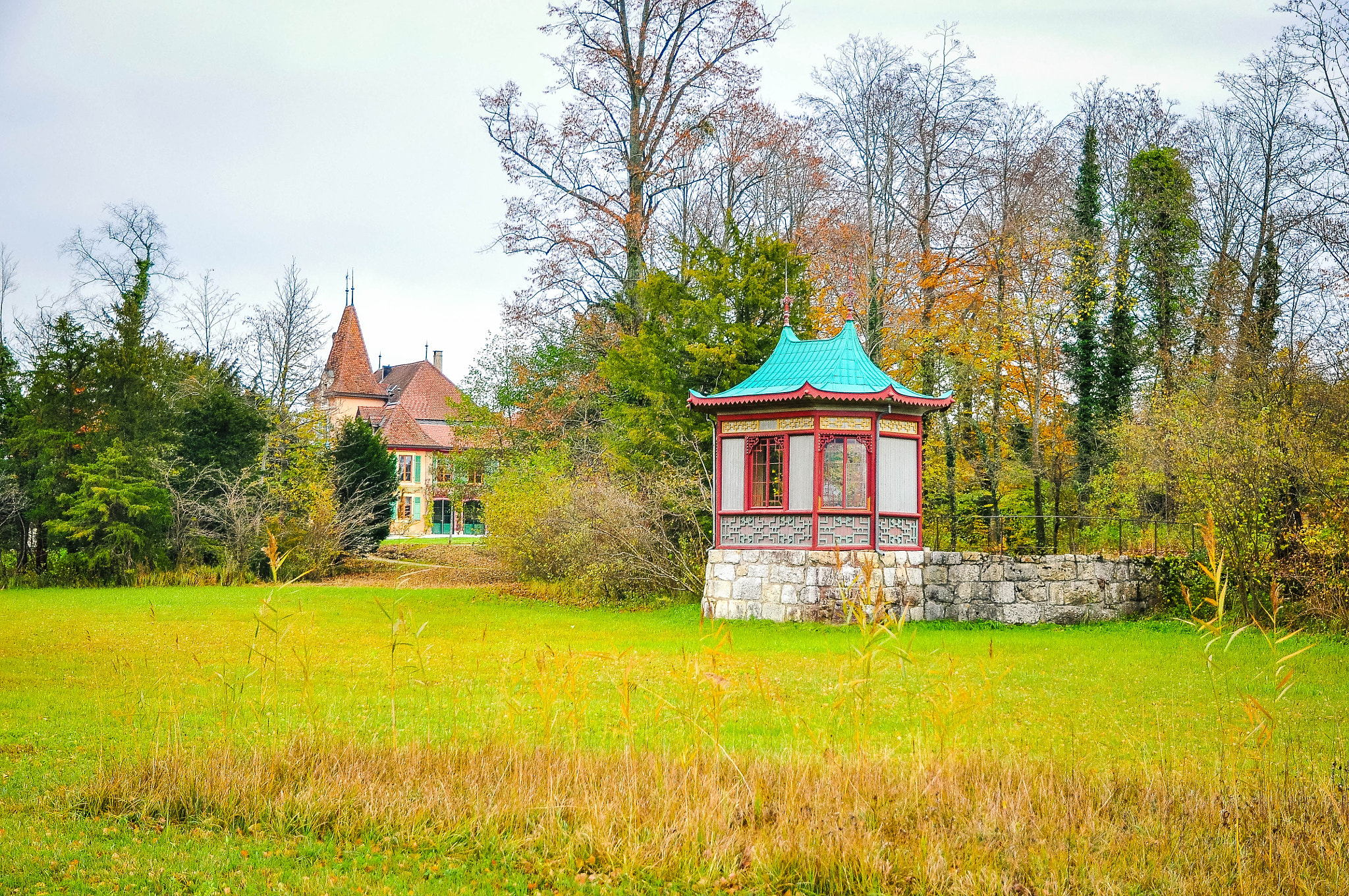 Nikon D5000 sample photo. Pavillon photography