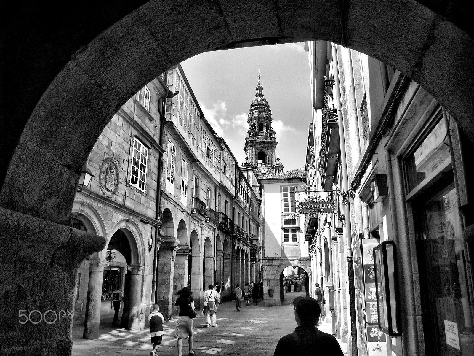 Samsung Pro 815 sample photo. Santiago de compostela photography