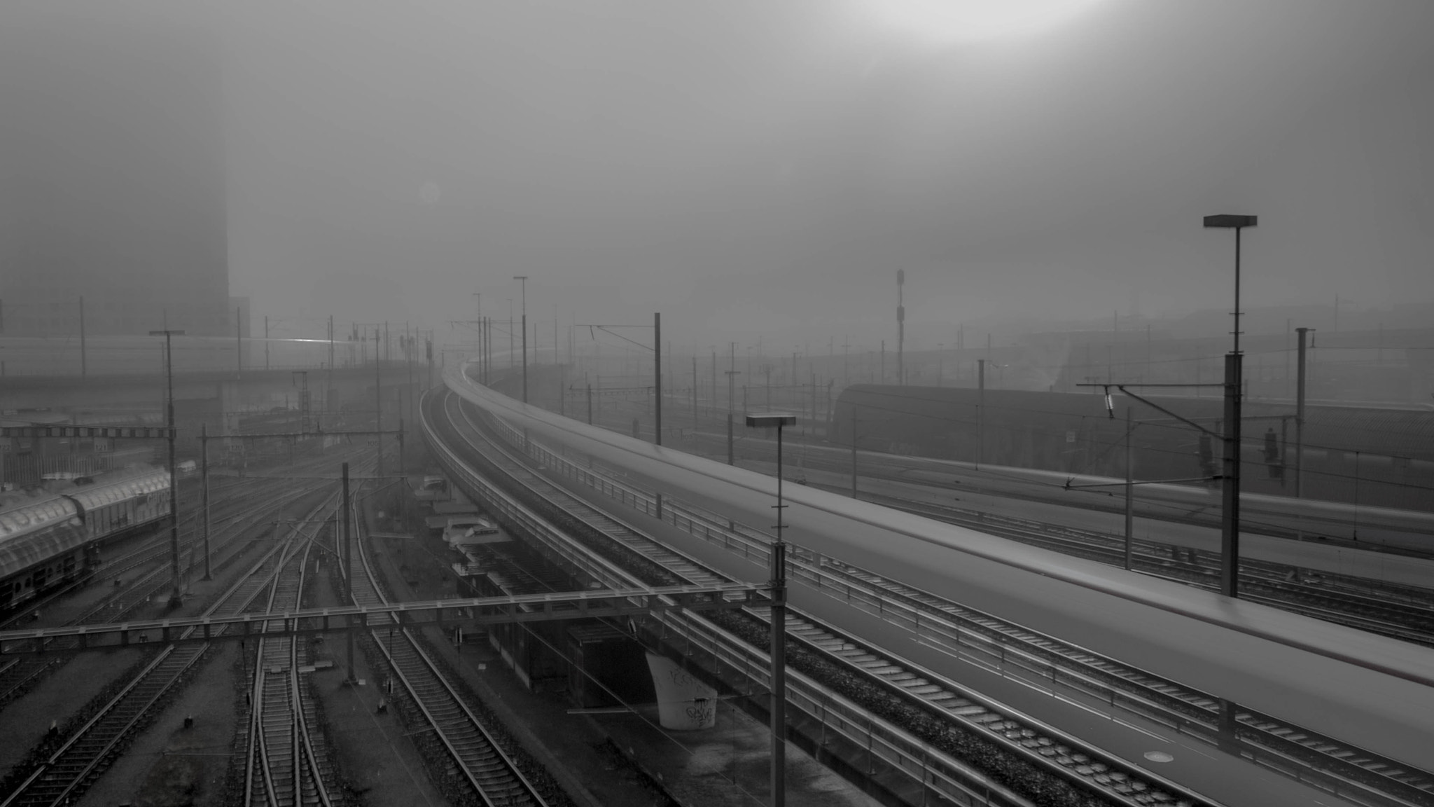 Panasonic Lumix G X Vario 12-35mm F2.8 ASPH Power OIS sample photo. Train to nowhere photography