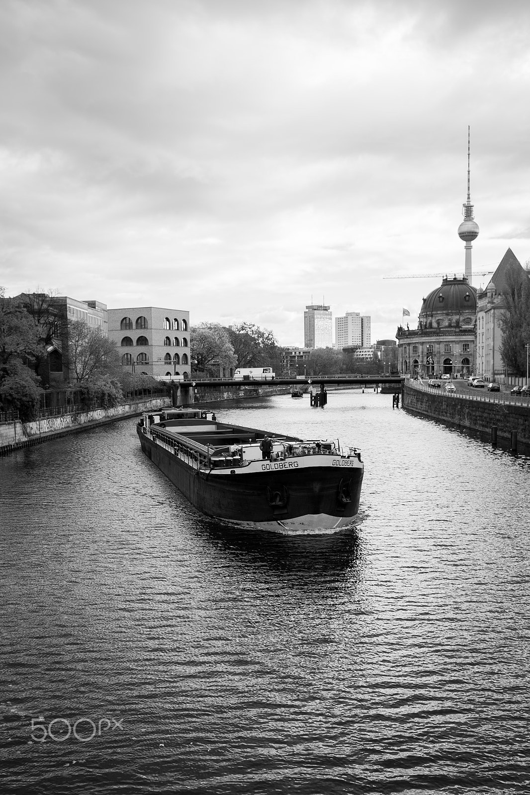 Sony a7 sample photo. Berlin ship photography