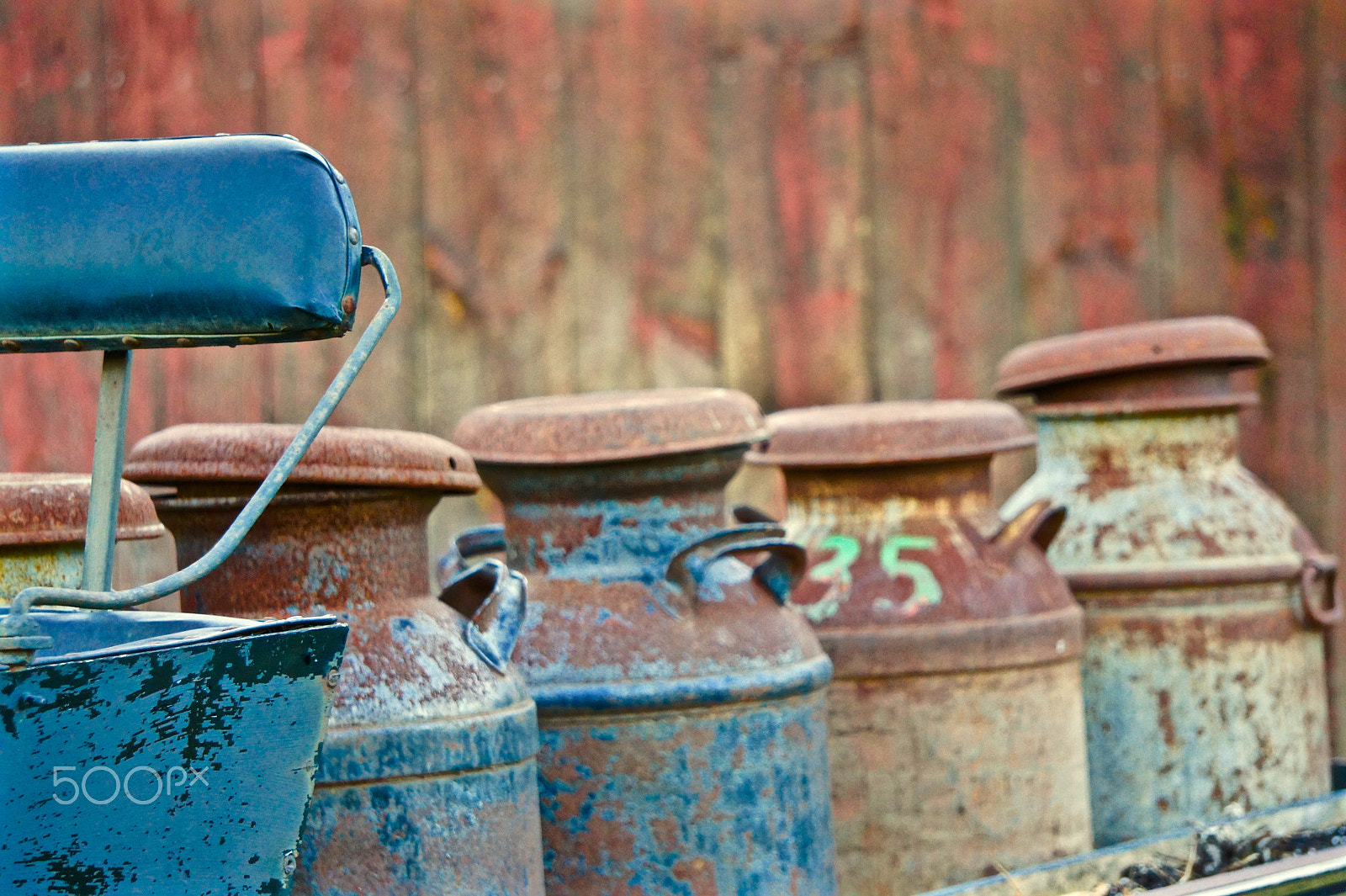 Sony Alpha NEX-3 sample photo. Hauling milk photography