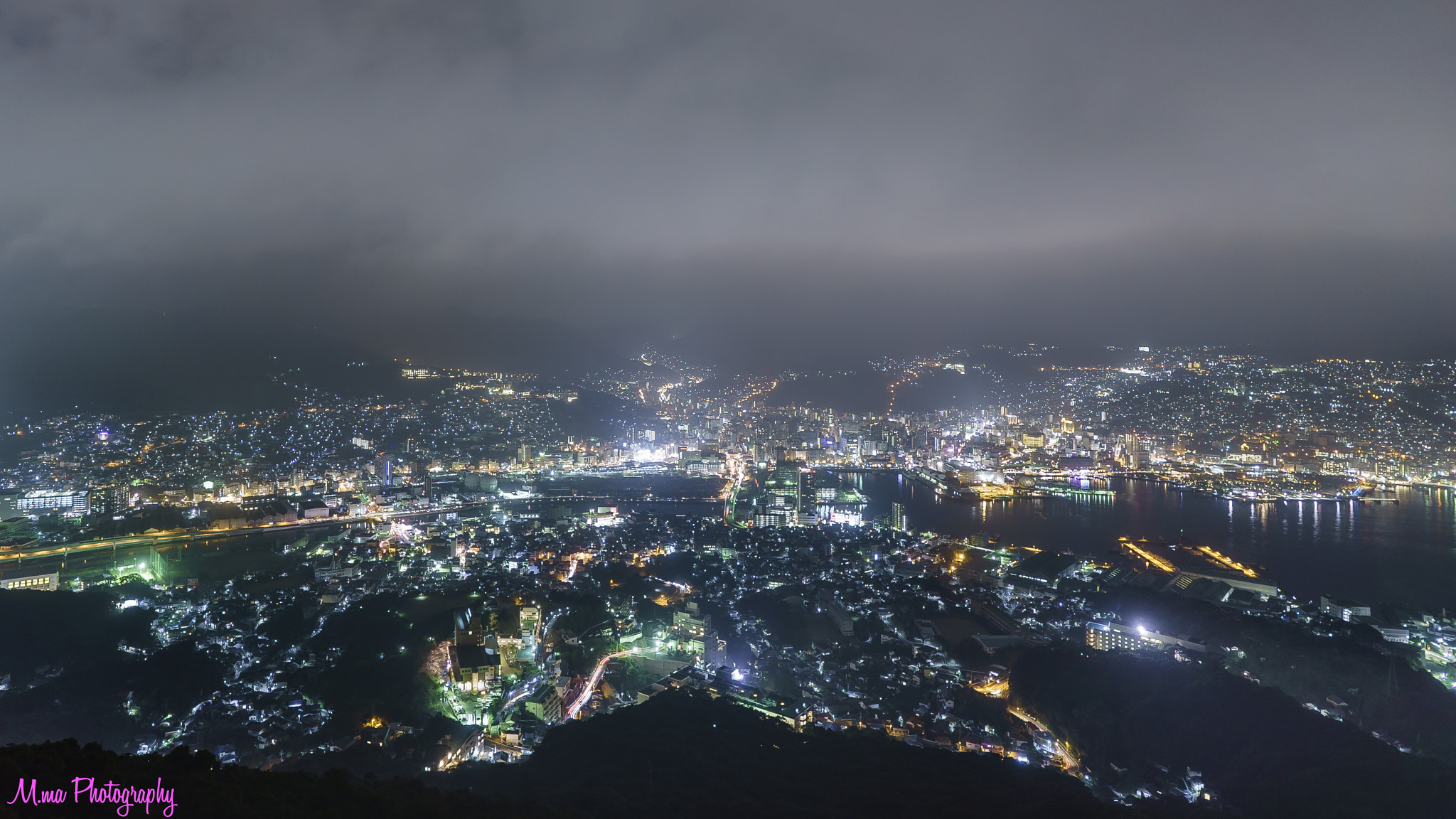 E 18mm F2.8 sample photo. Night view representing japan photography