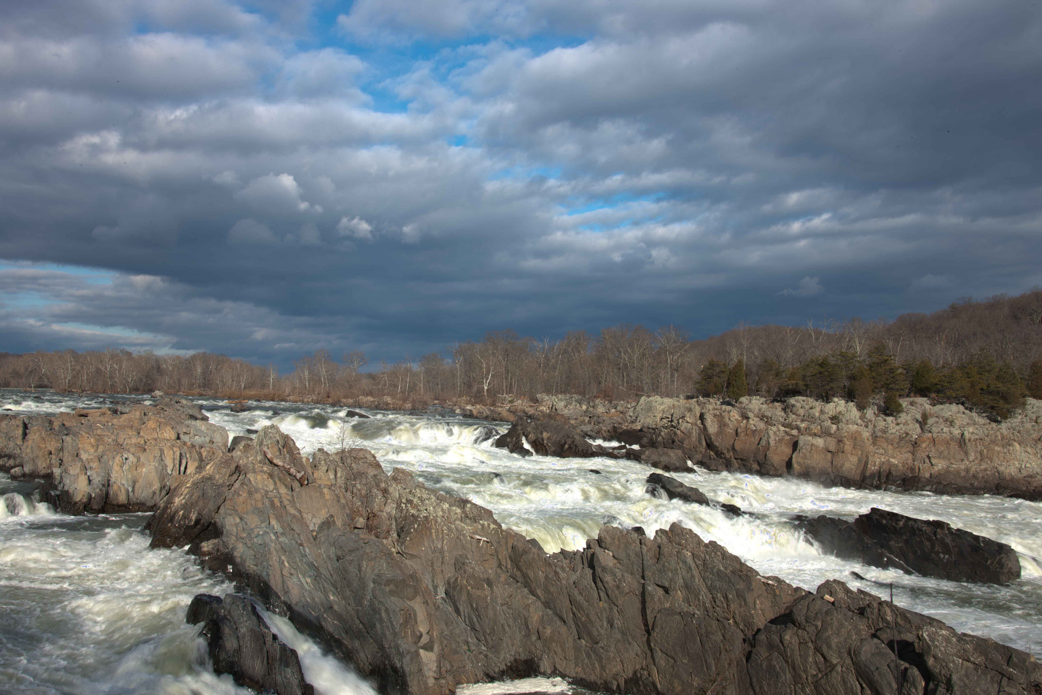 Canon EOS-1Ds Mark III sample photo. Great falls national park photography