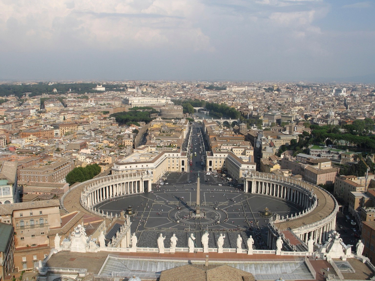 Canon POWERSHOT G6 sample photo. Piazza san pietro, rome, italy photography