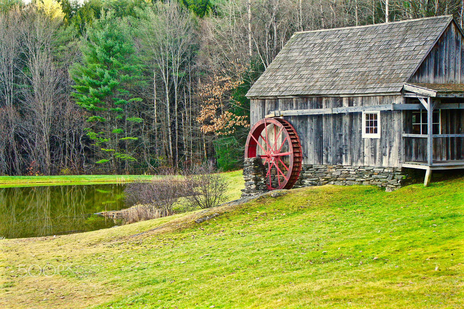 Sony Alpha NEX-3 sample photo. Vermont mill photography