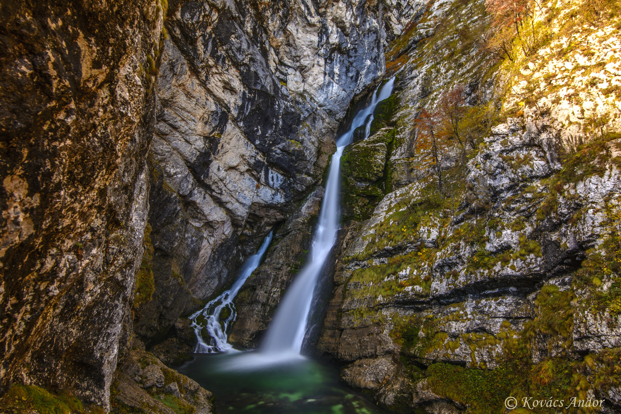 Nikon D7100 sample photo. Savica waterfall photography