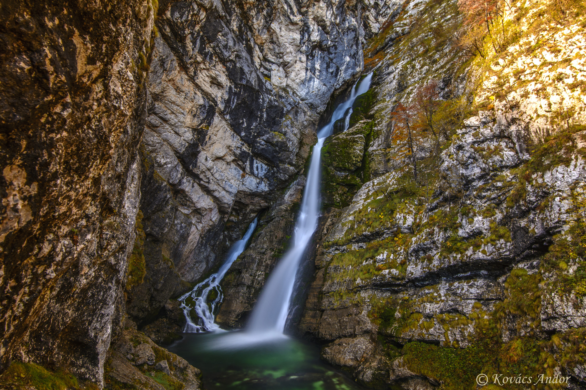 Nikon AF-S Nikkor 16-35mm F4G ED VR sample photo. Savica waterfall photography