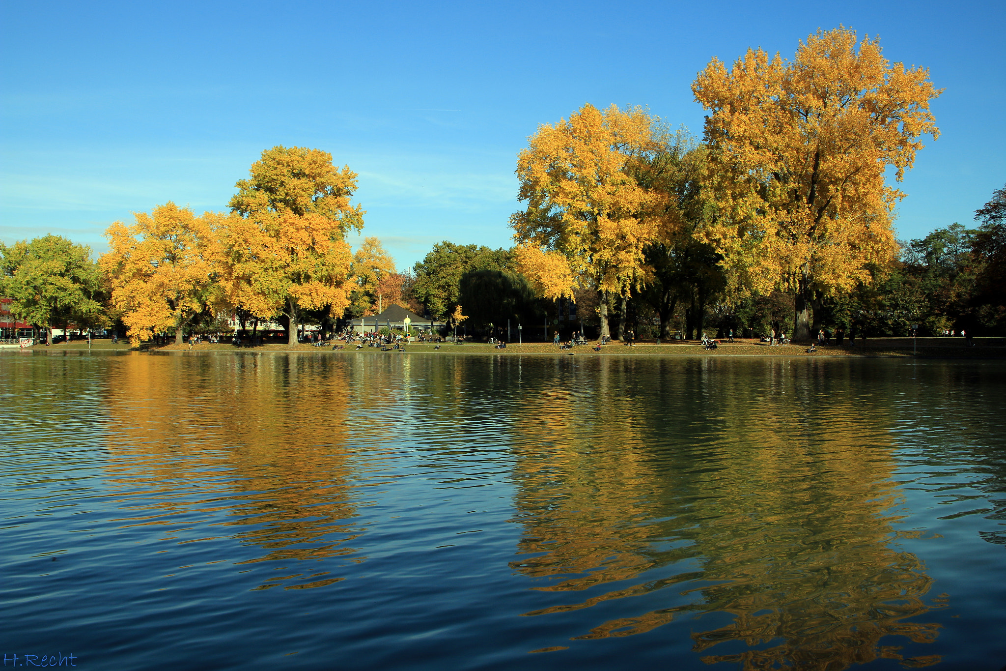 Canon EOS 70D sample photo. Herbst am aachener weiher photography