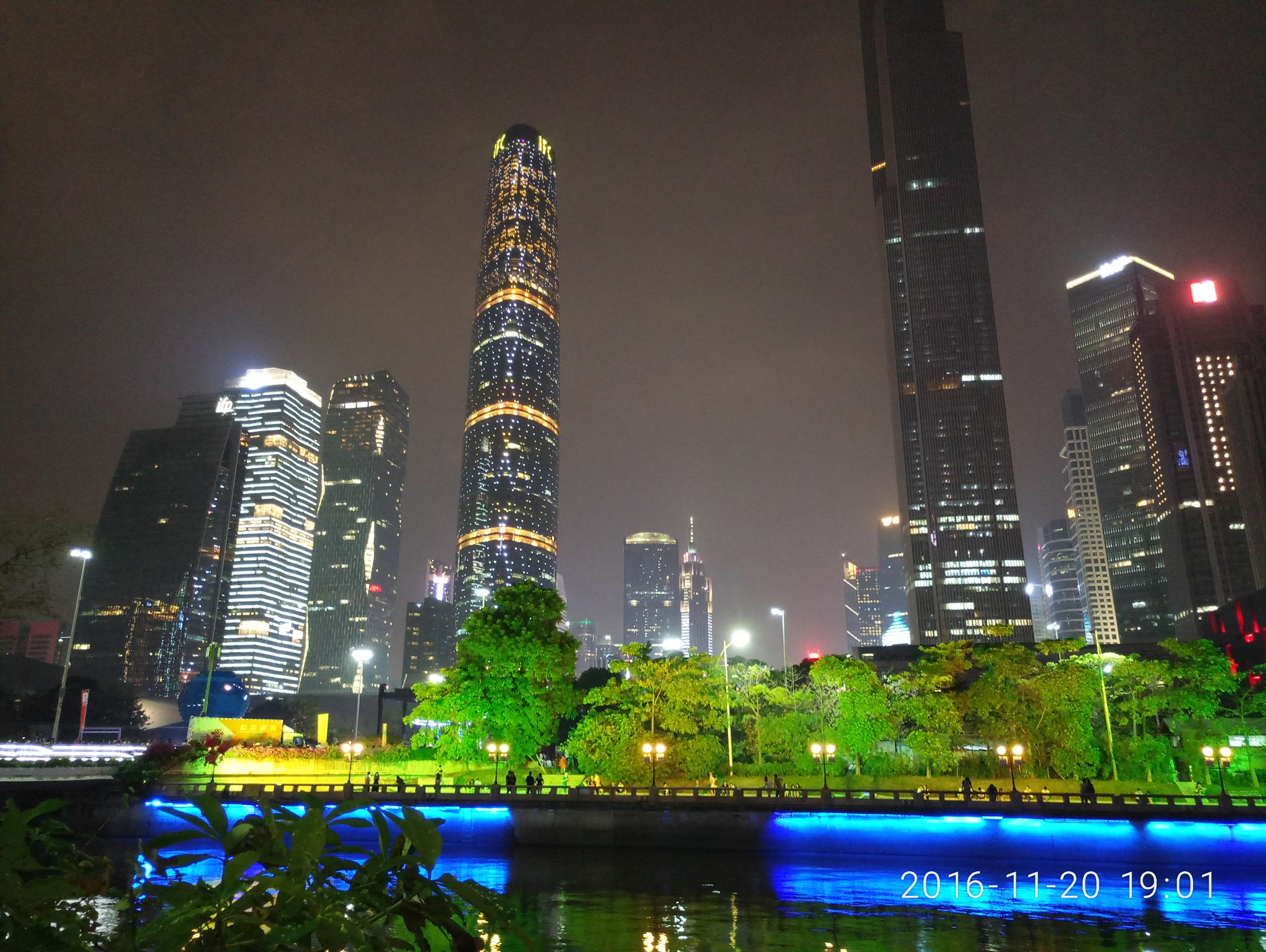 Meizu PRO 6s sample photo. Guangzhou international light festivel 2016 photography