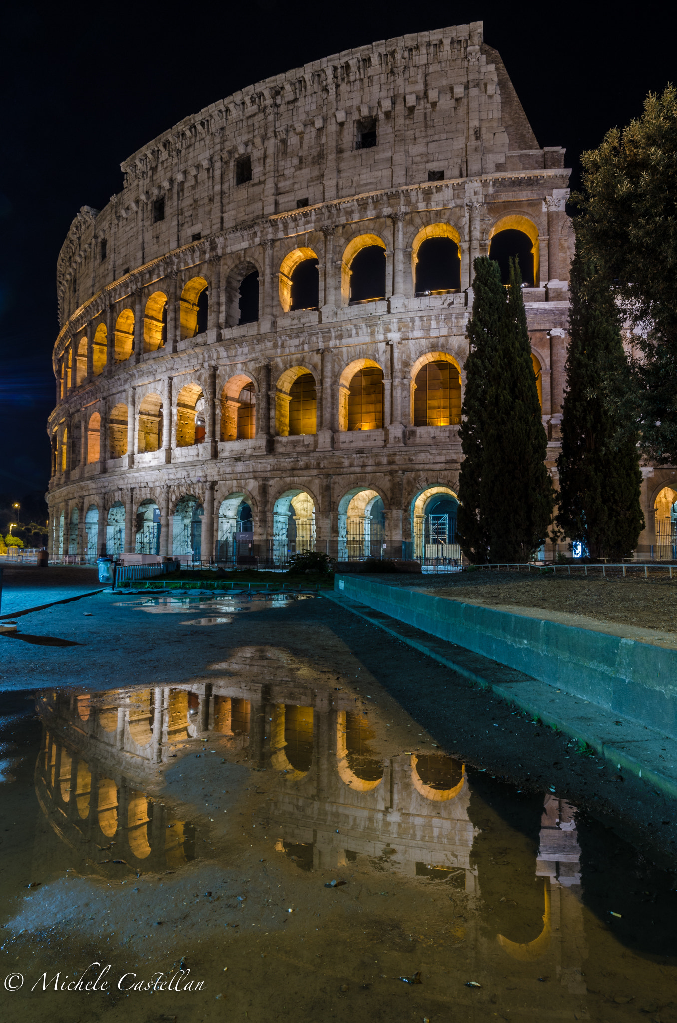 Nikon AF-S Nikkor 14-24mm F2.8G ED sample photo. Colosseo photography